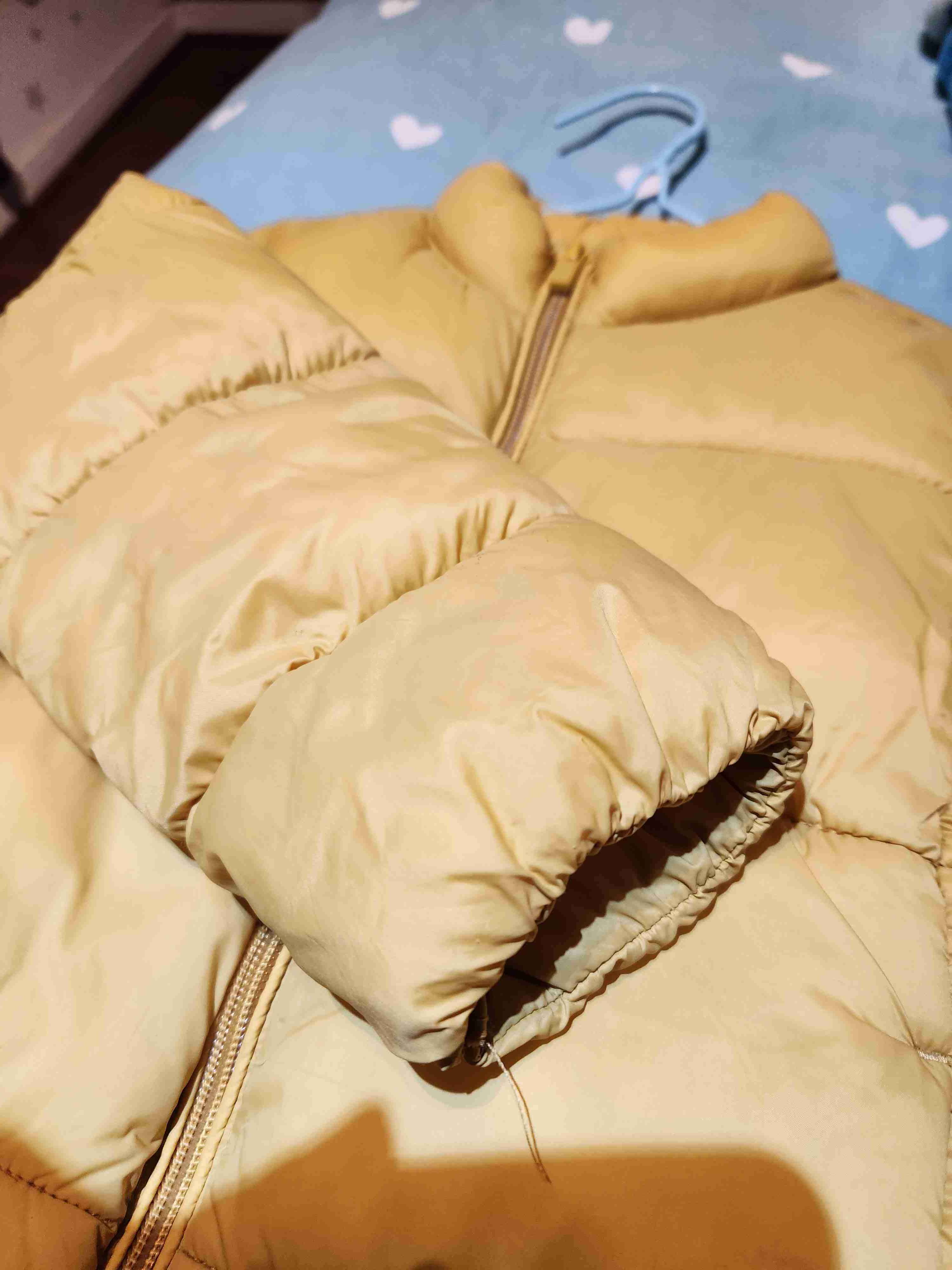 Chaqueta acolchada beige Zara - miniatura 2