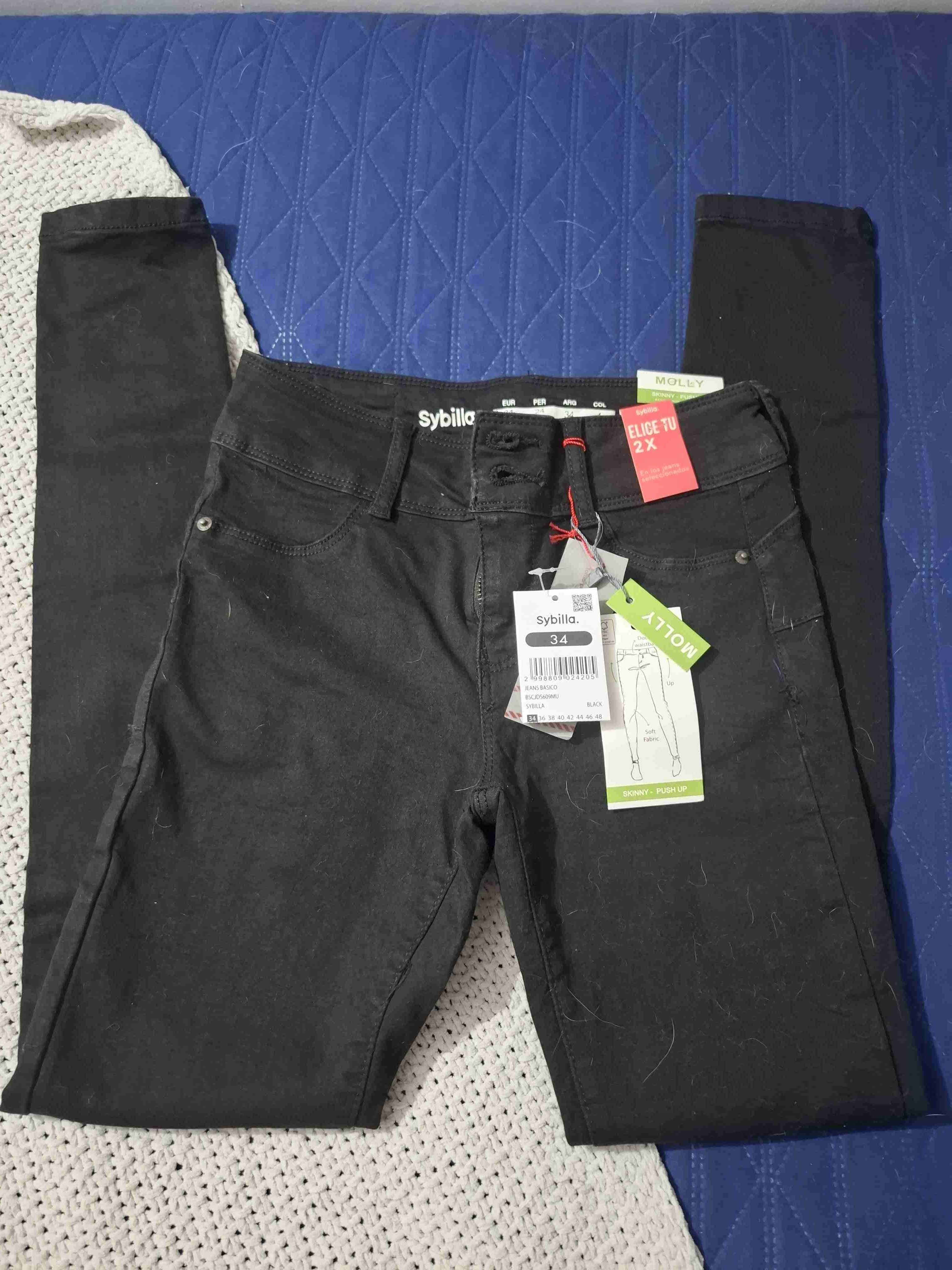 Jeans Sybilla azul oscuro - miniatura 3