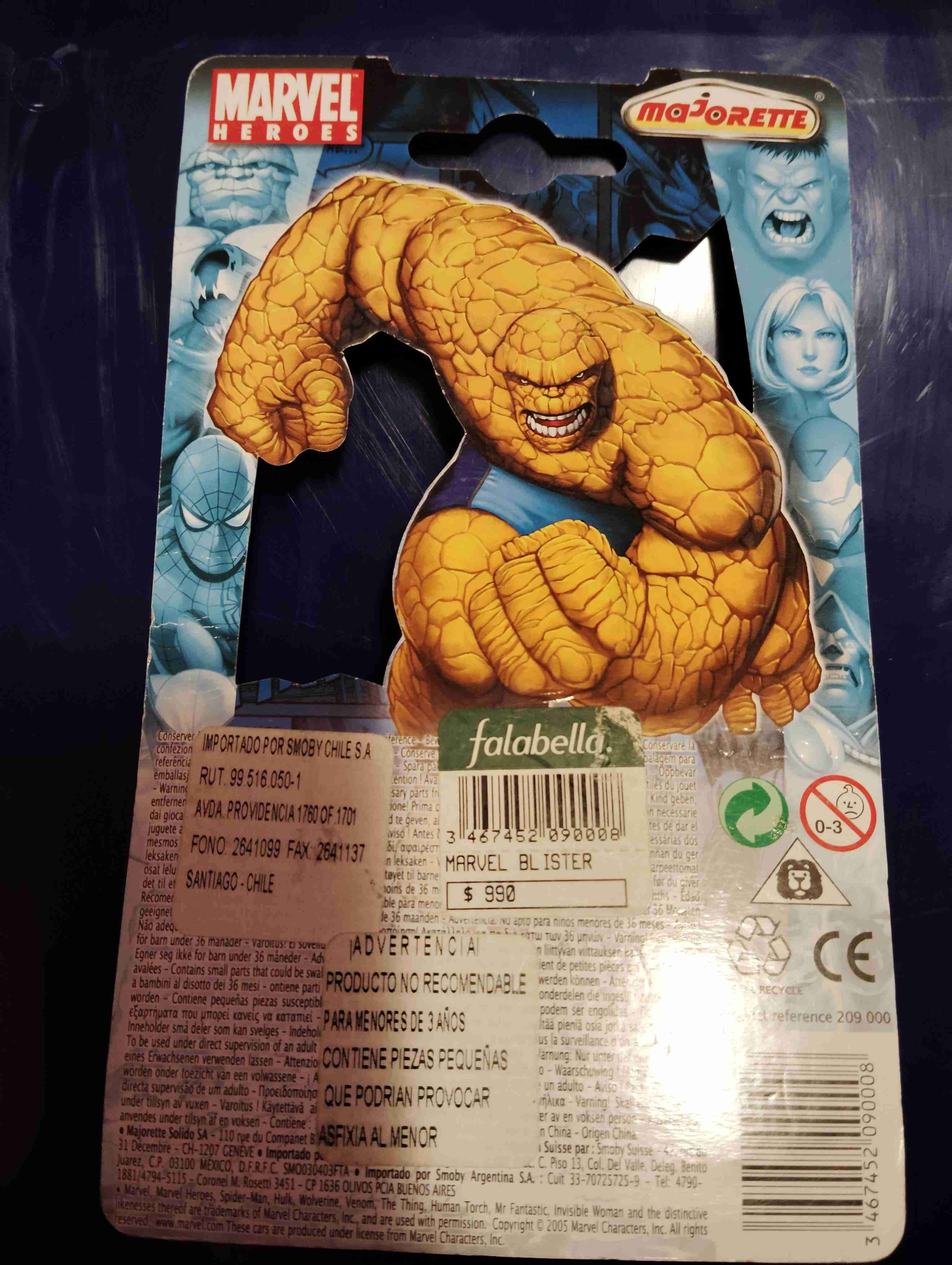 Auto de juguete Marvel Majorette 2005 - miniatura 2