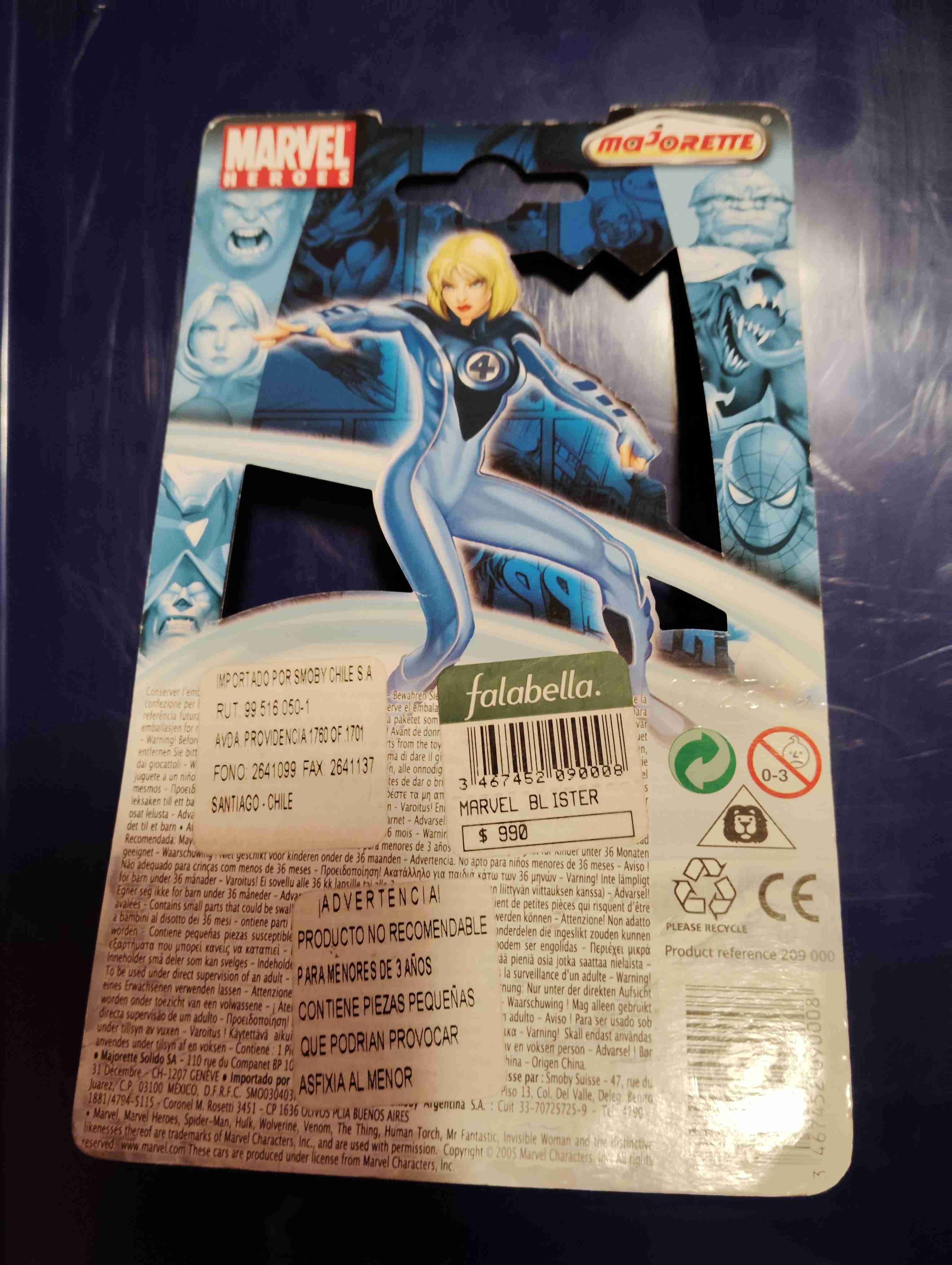 Auto de juguete Marvel Majorette 2005 - miniatura 2