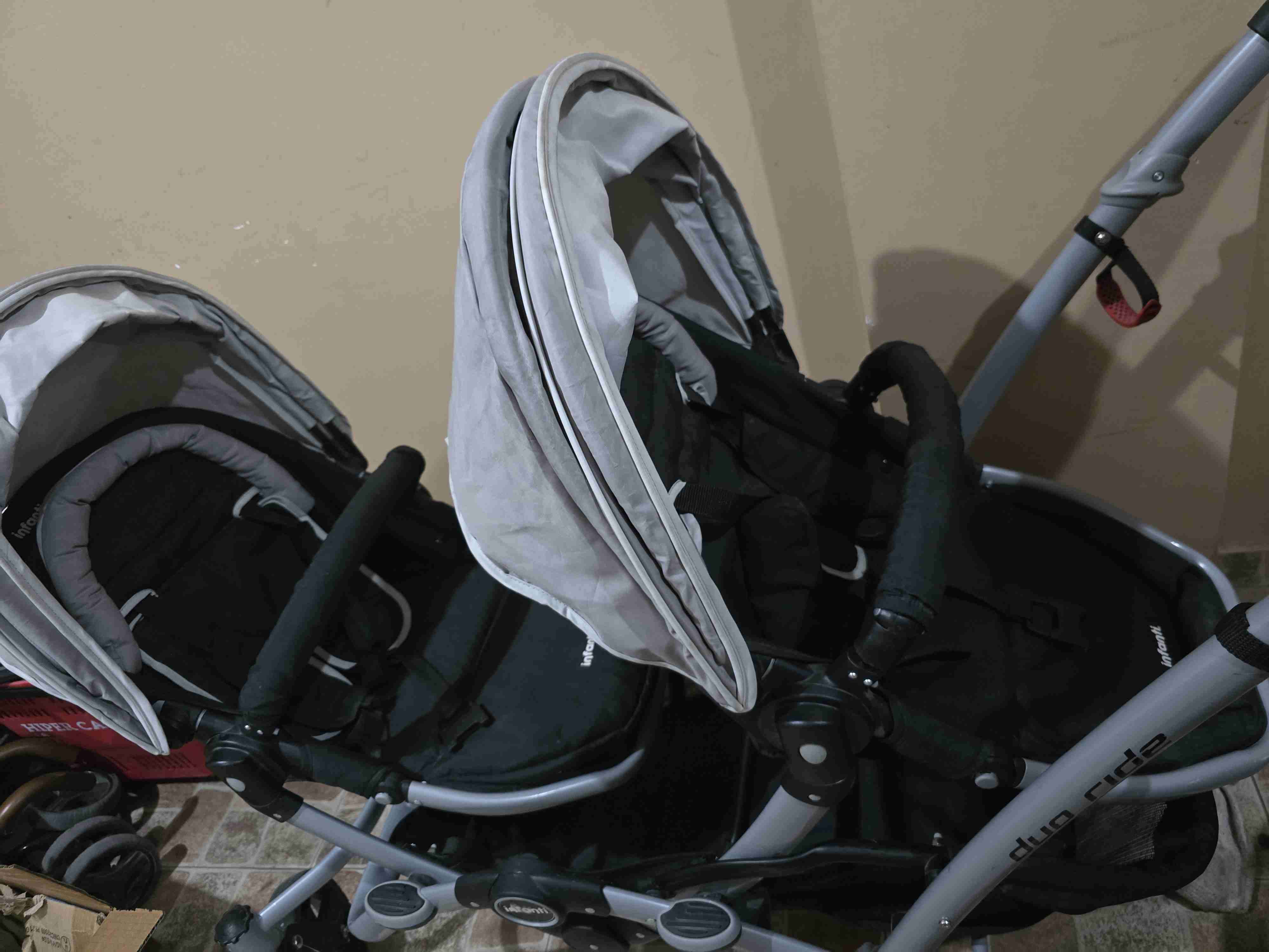 Coche Duo Ride Grey  para bebés Infanti - miniatura 3