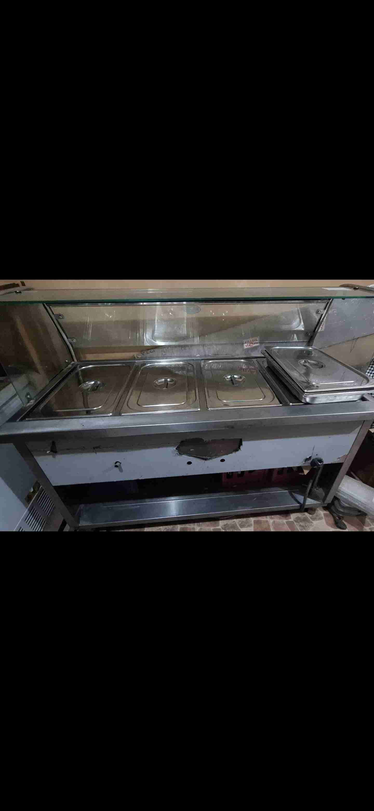 Mostrador gastronómico Baño Maria