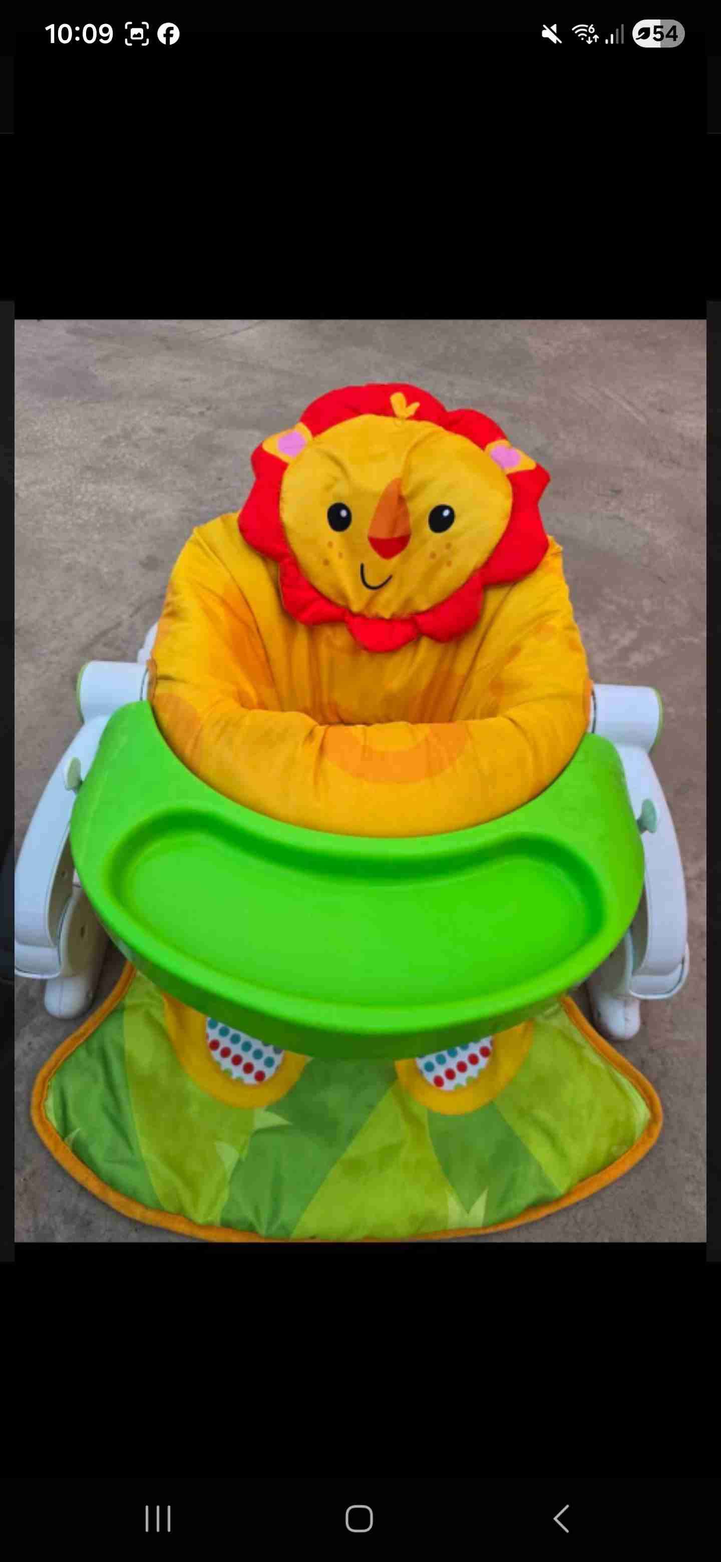 Silla de  bebé león