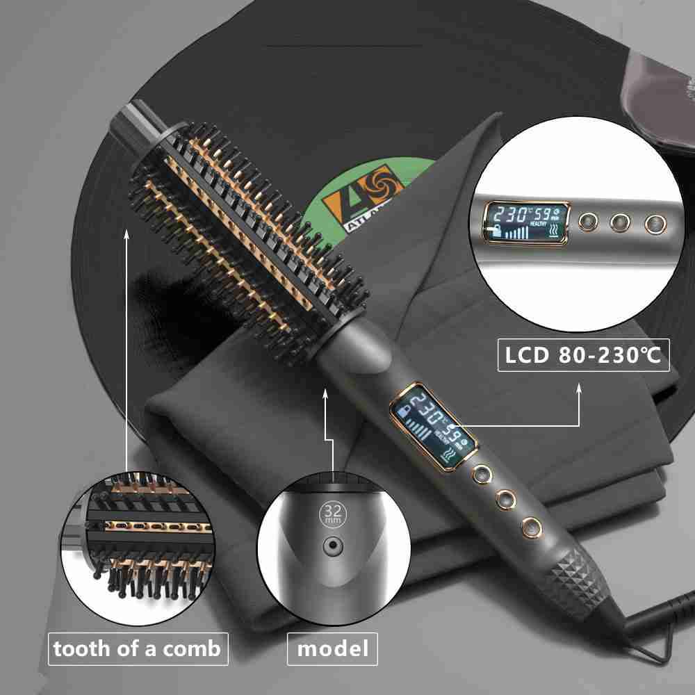 Cepillo alisador de cabello - miniatura 3