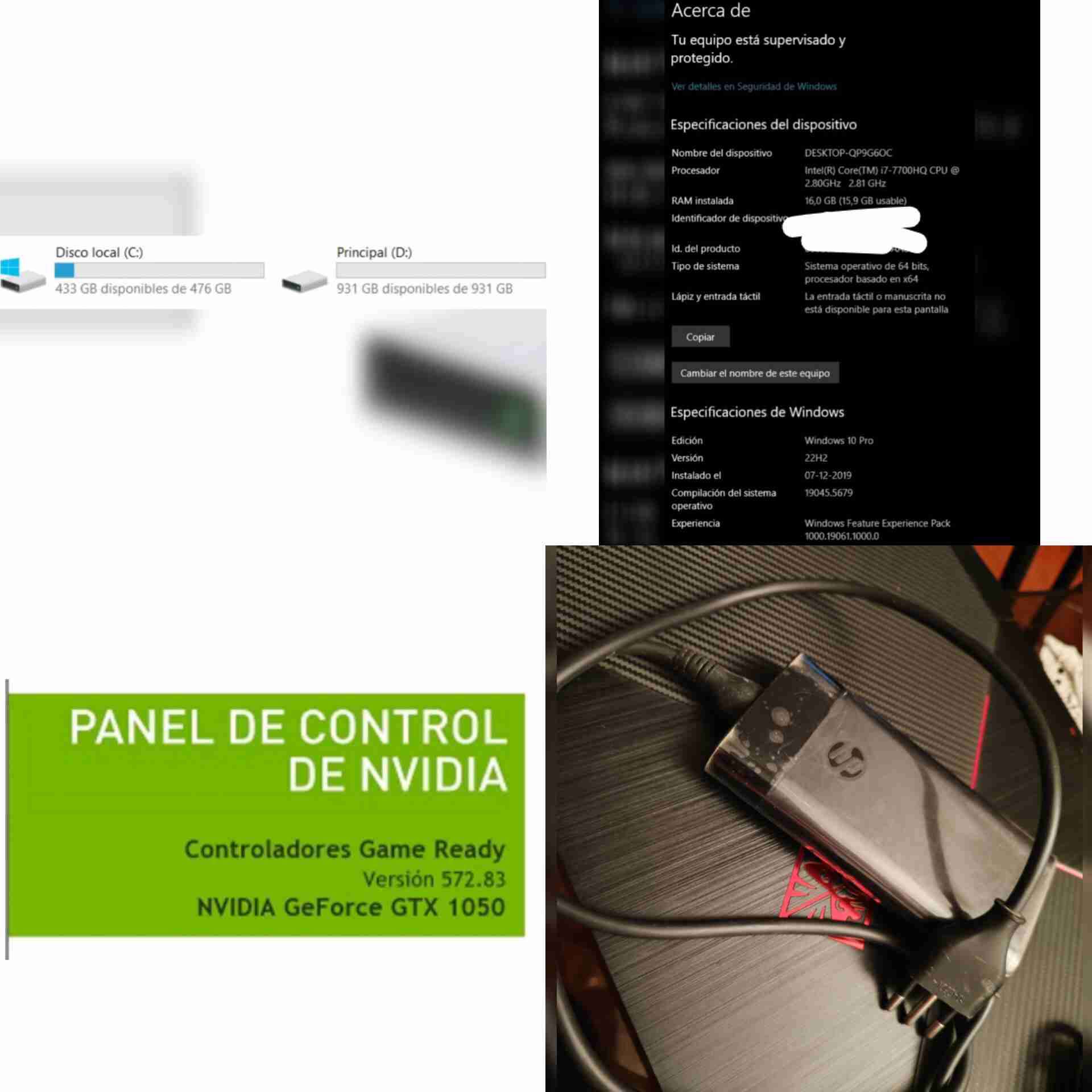 Hp Omen 15-ce002la Tuneado (Usado) - miniatura 6