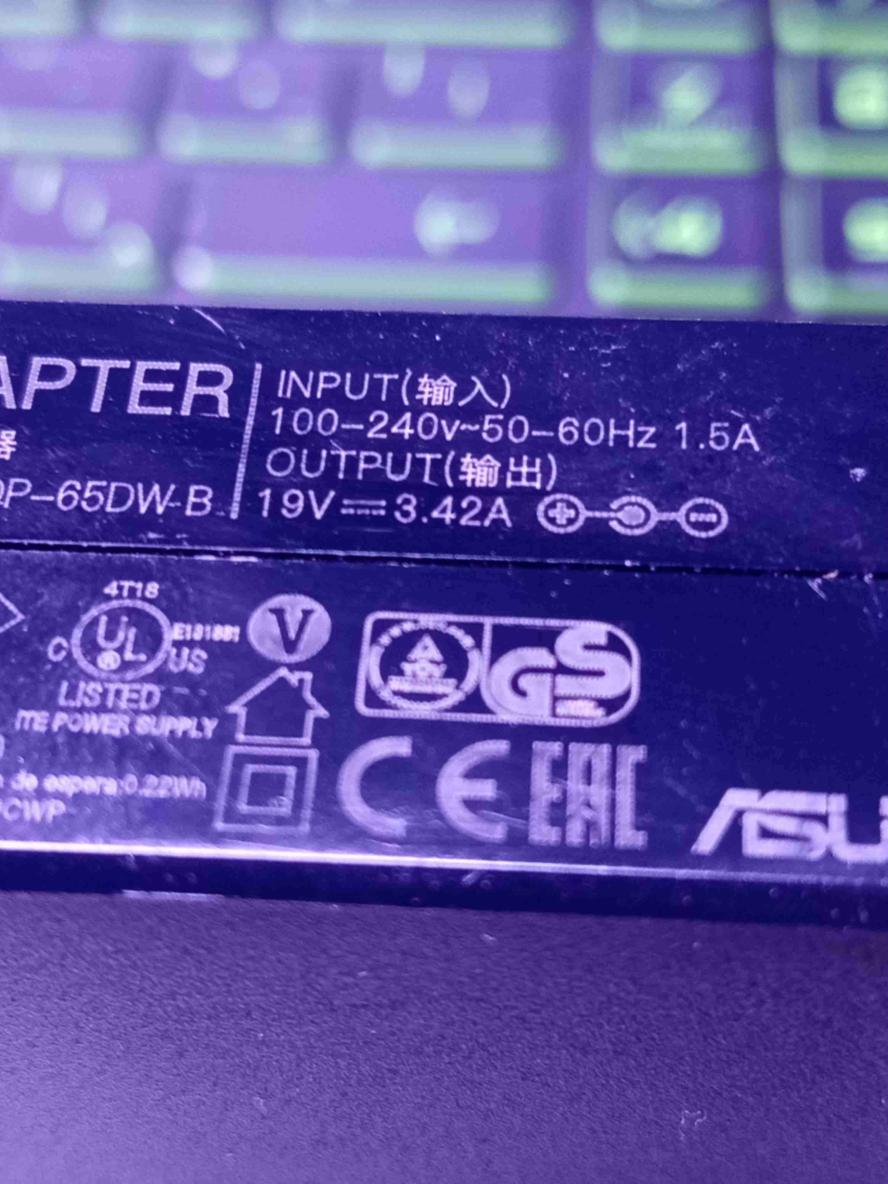 Cargador ASUS compacto original - miniatura 4