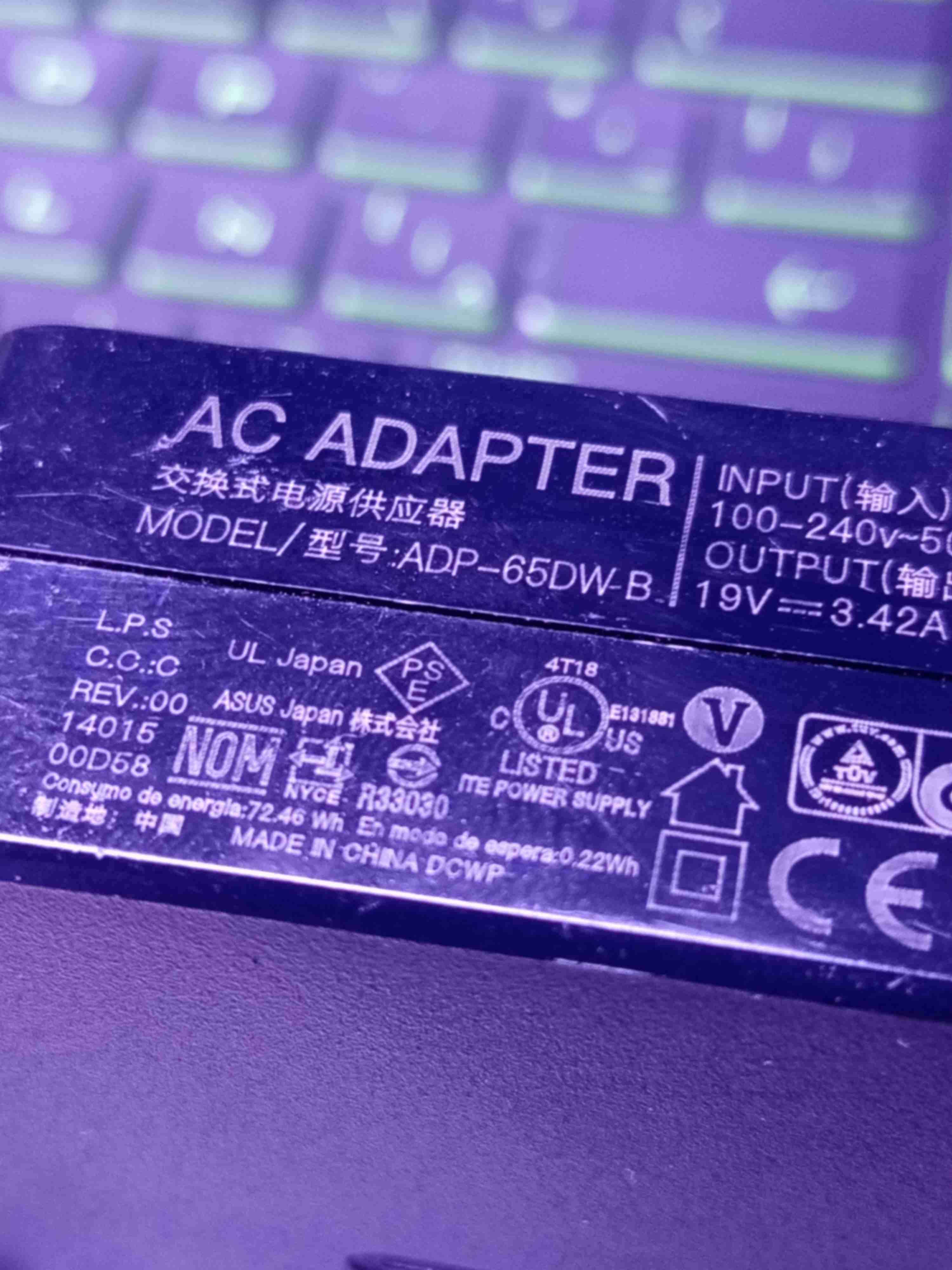 Cargador ASUS compacto original - miniatura 5