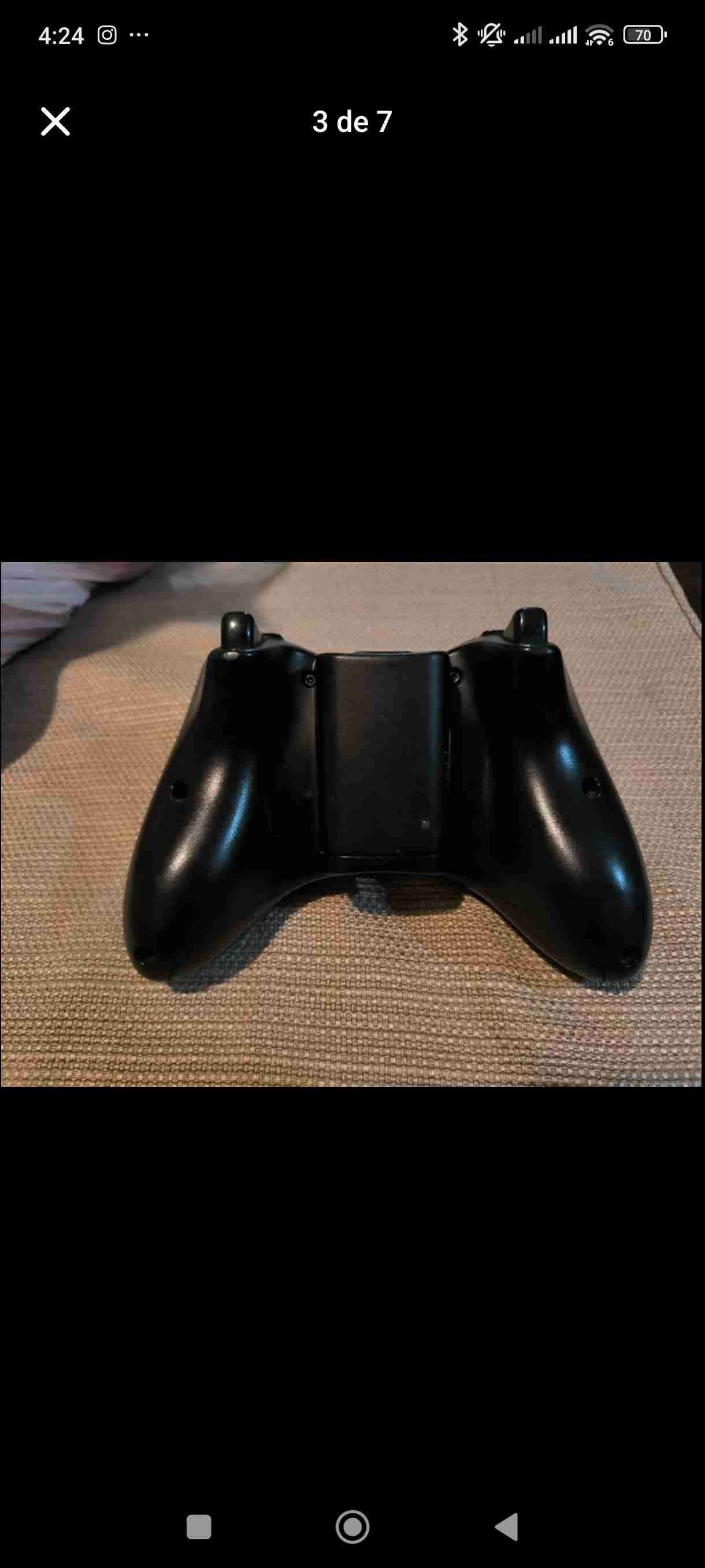 Control Xbox 360 inalámbrico con carga USB c - miniatura 2