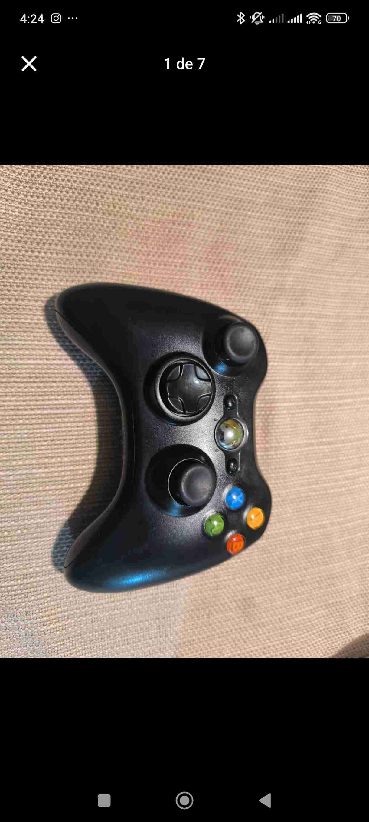 Control Xbox 360 inalámbrico con carga USB c - miniatura 3