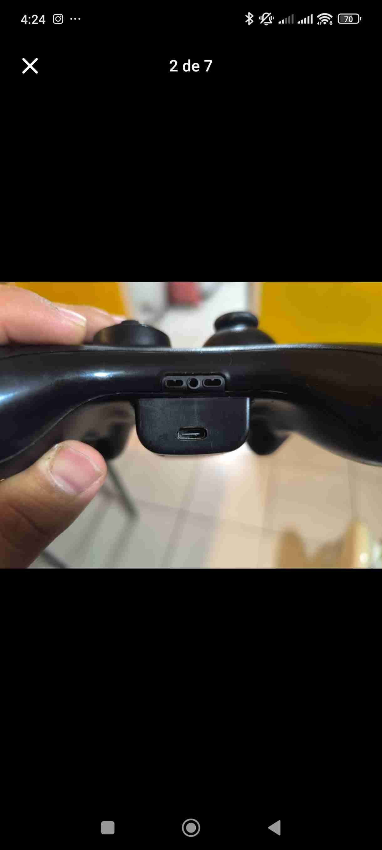 Control Xbox 360 inalámbrico con carga USB c - miniatura 4