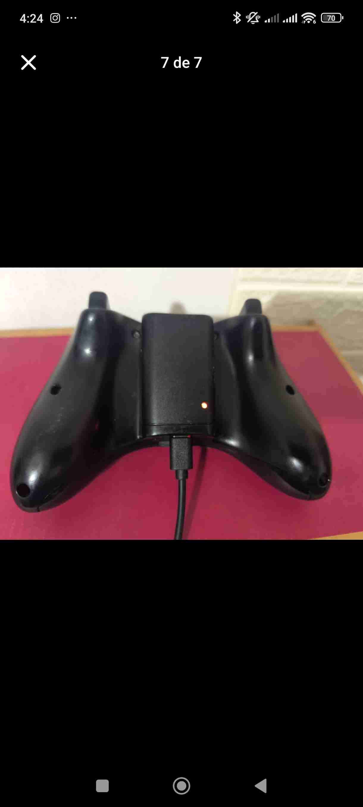 Control Xbox 360 inalámbrico con carga USB c - miniatura 5