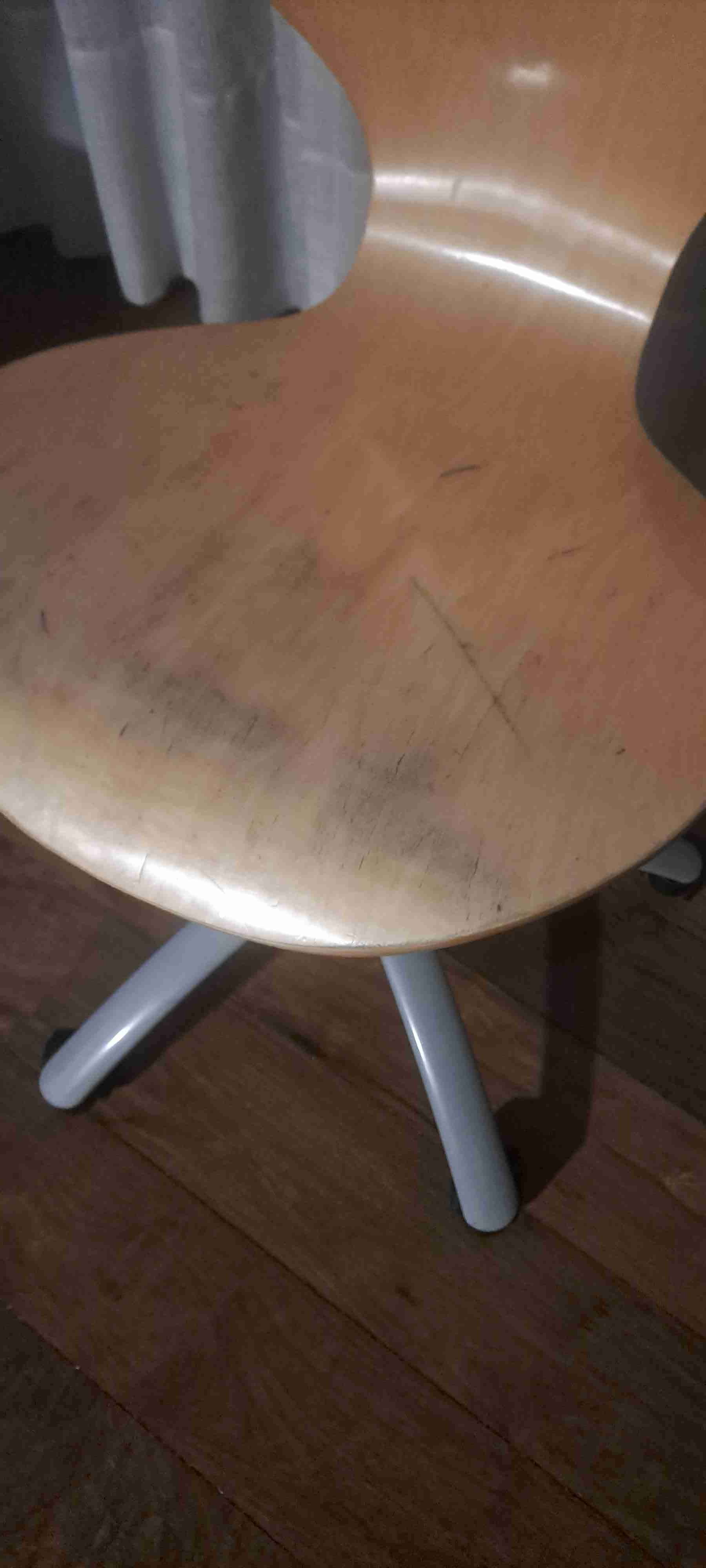 Silla de madera ajustable - miniatura 2