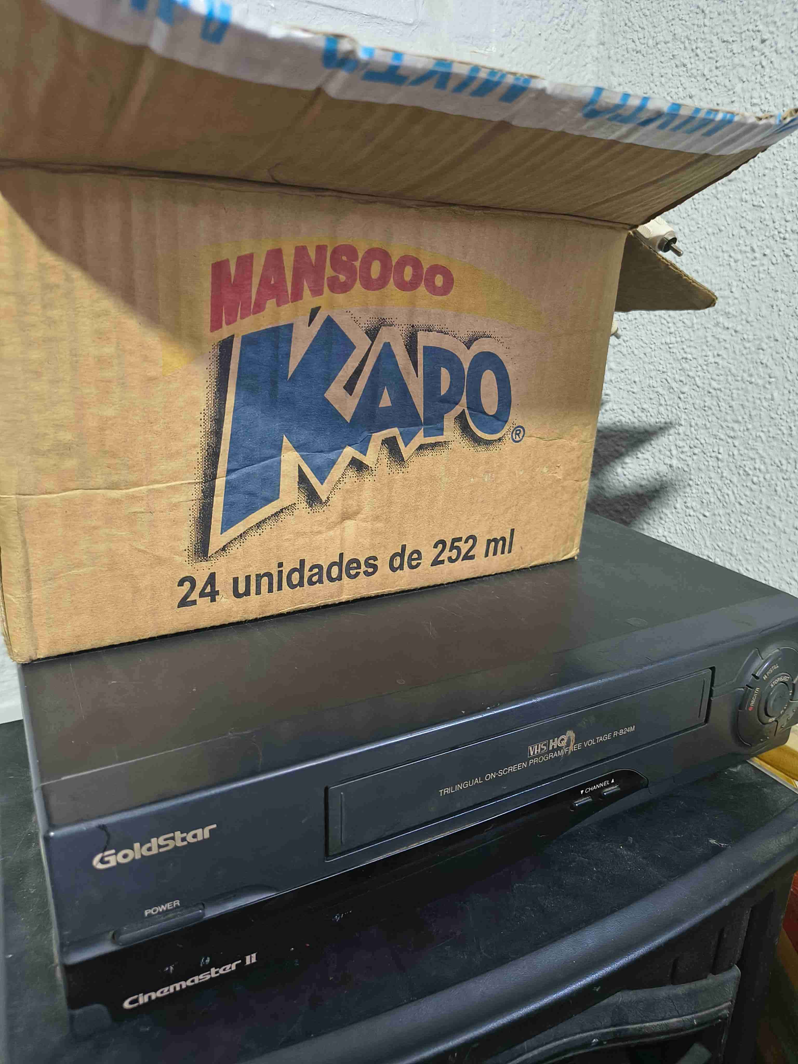 Reproductor VHS GoldStar Cinemaster - miniatura 4