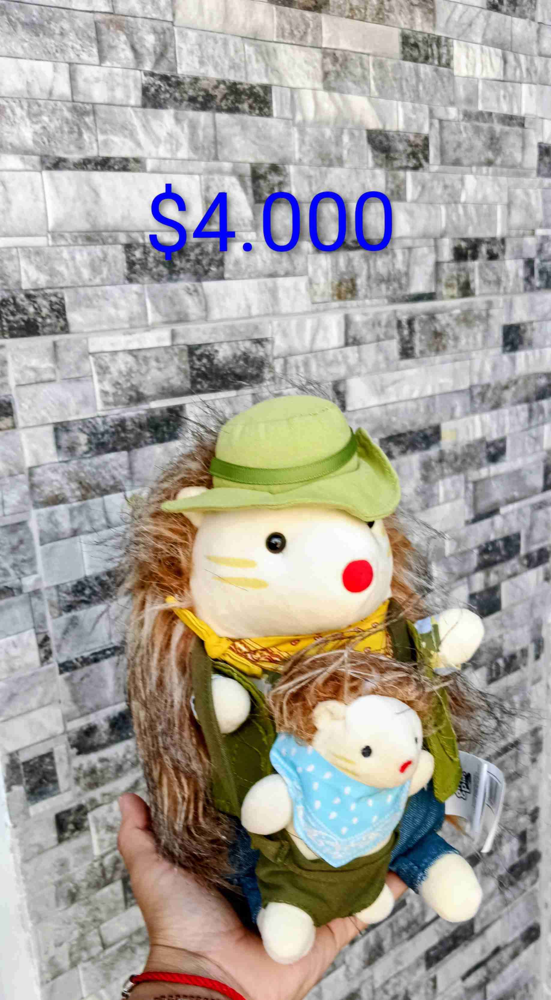 Peluche amarillo grande - miniatura 4