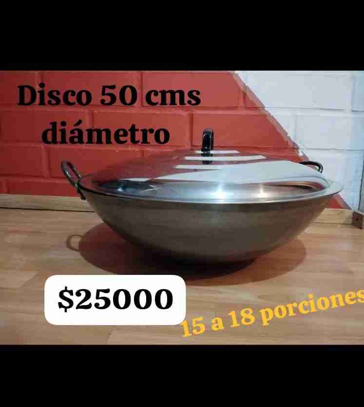 Disco  más Tapa 50 cm diámetro