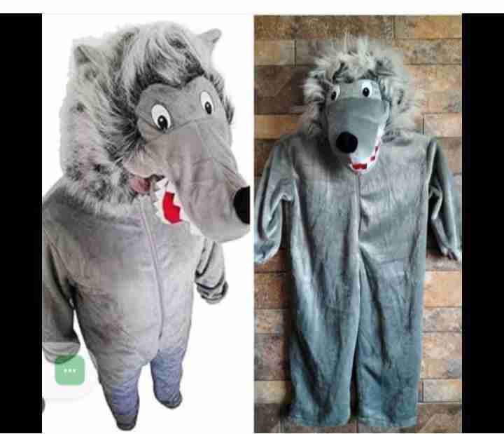 Disfraz de lobo gris para niños