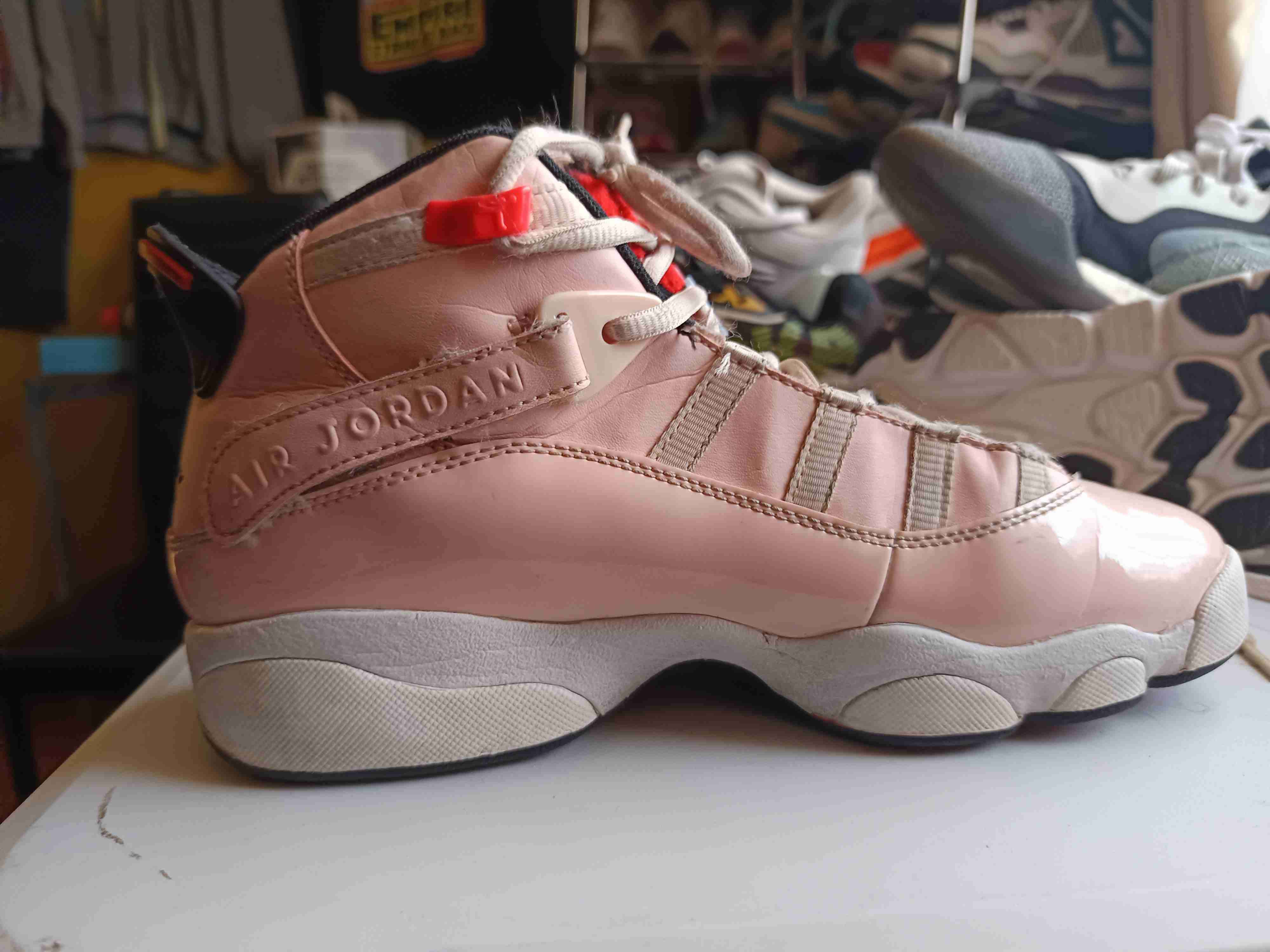 Zapatillas Air Jordan rosadas