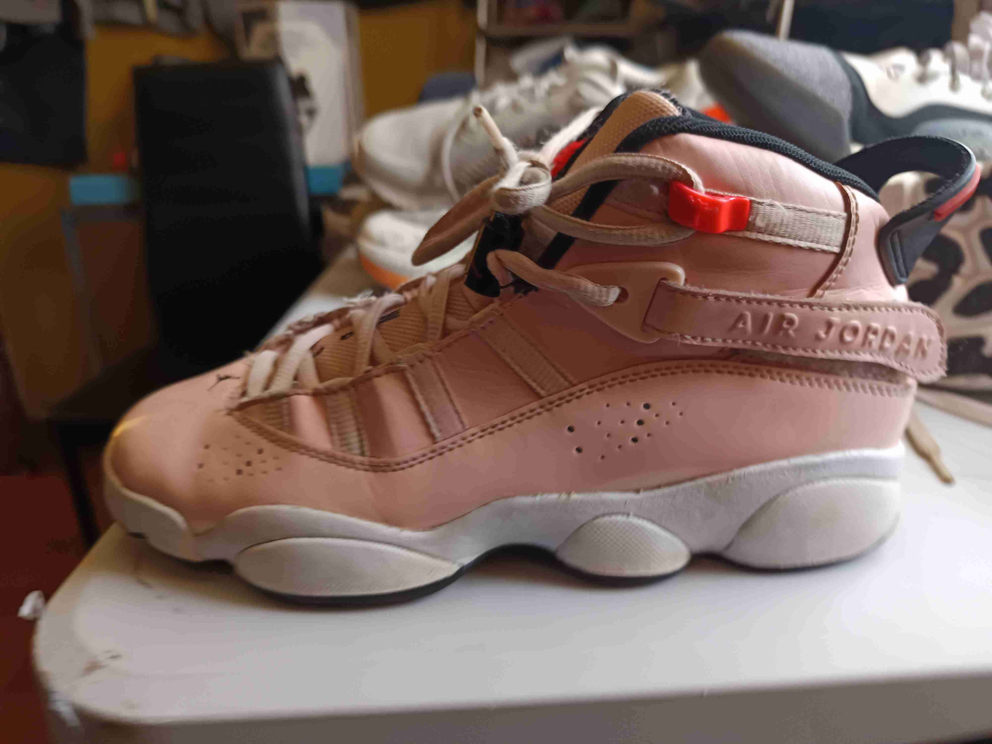 Zapatillas Air Jordan rosadas - miniatura 2