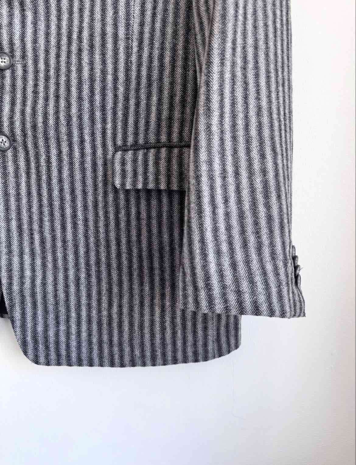 Blazer de rayas gris - miniatura 2