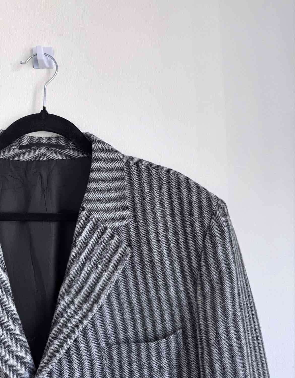 Blazer de rayas gris - miniatura 3