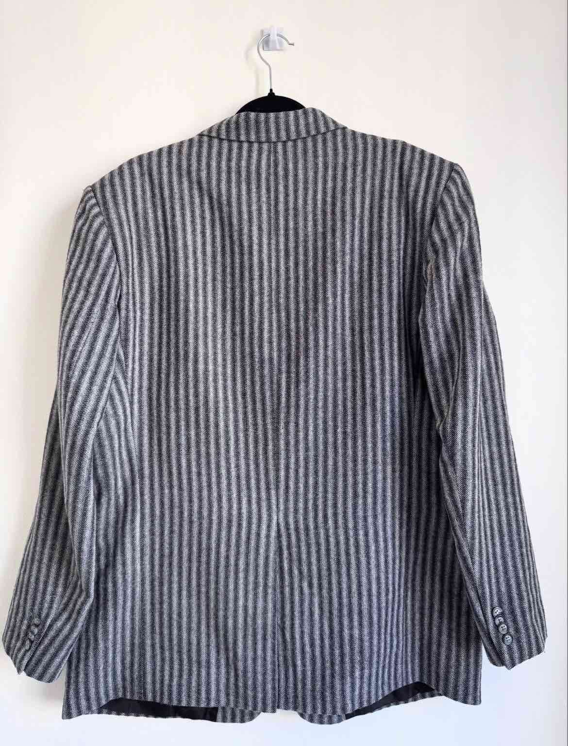 Blazer de rayas gris - miniatura 4