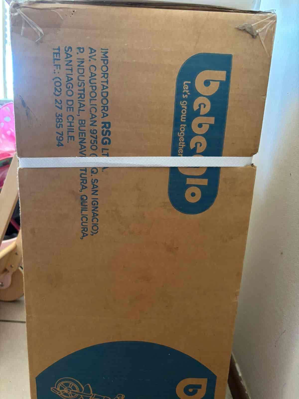 Triciclo One Click Bebeglo Rojo - miniatura 2