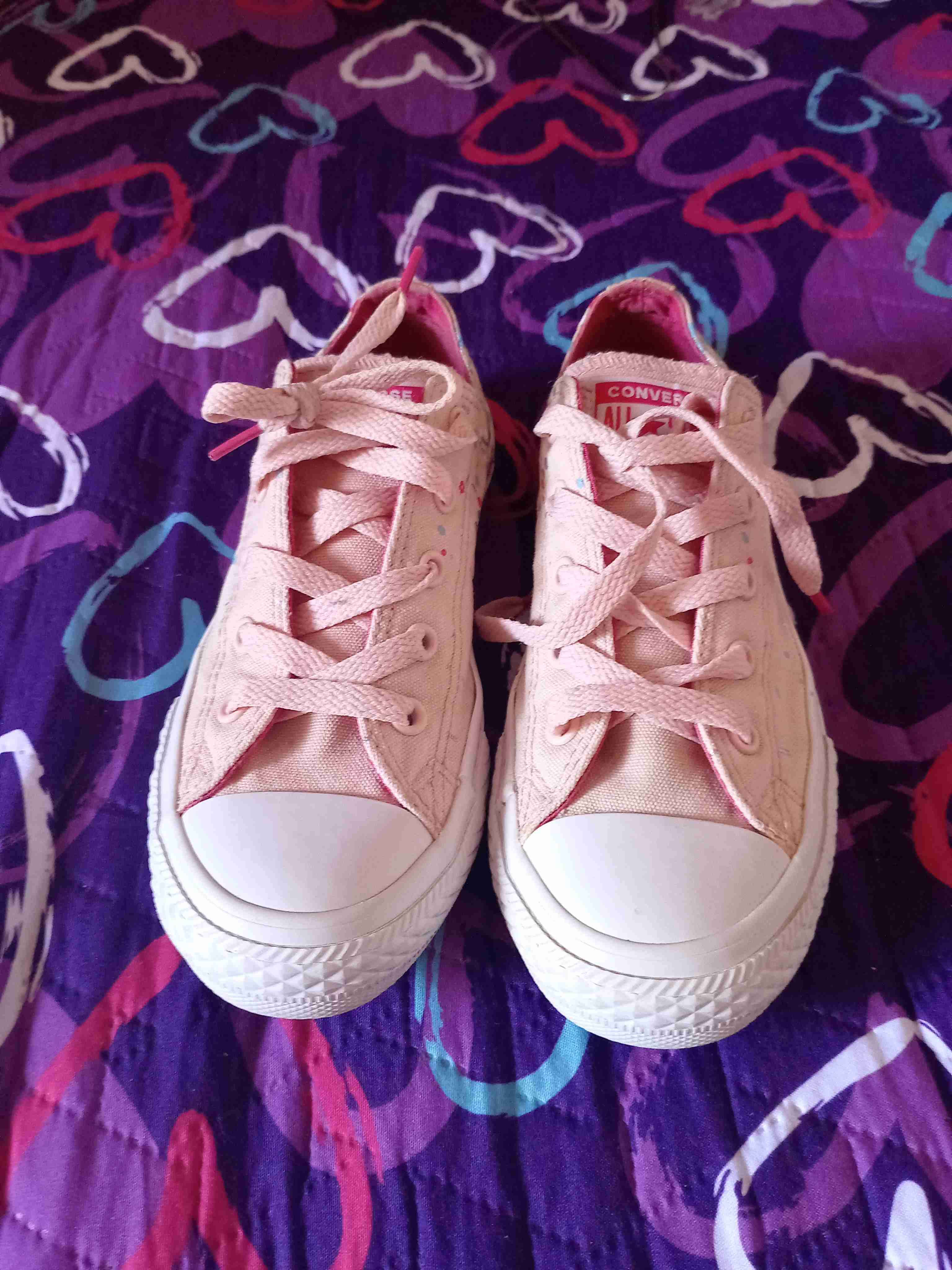 Zapatillas rosas Converse talla 33 - miniatura 1