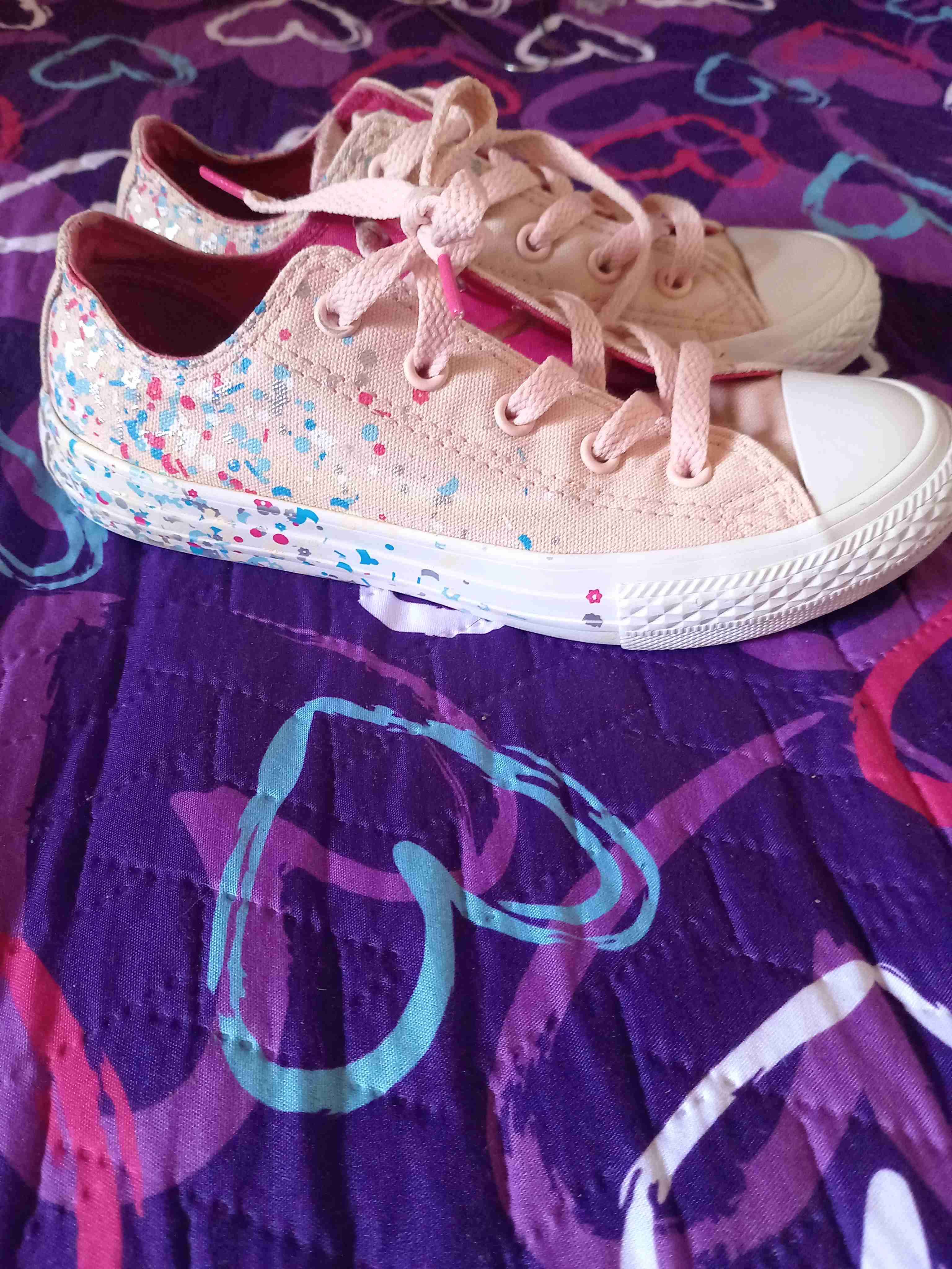 Zapatillas rosas Converse talla 33 - miniatura 2