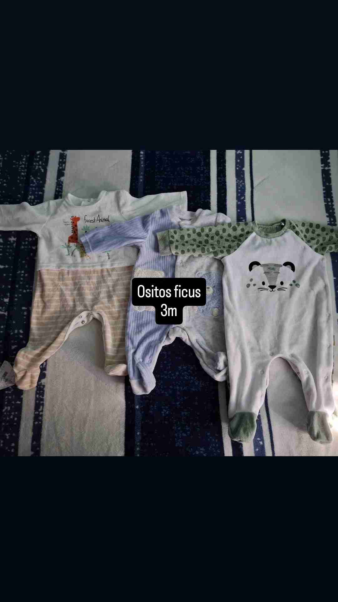 Conjunto de ositos para bebé