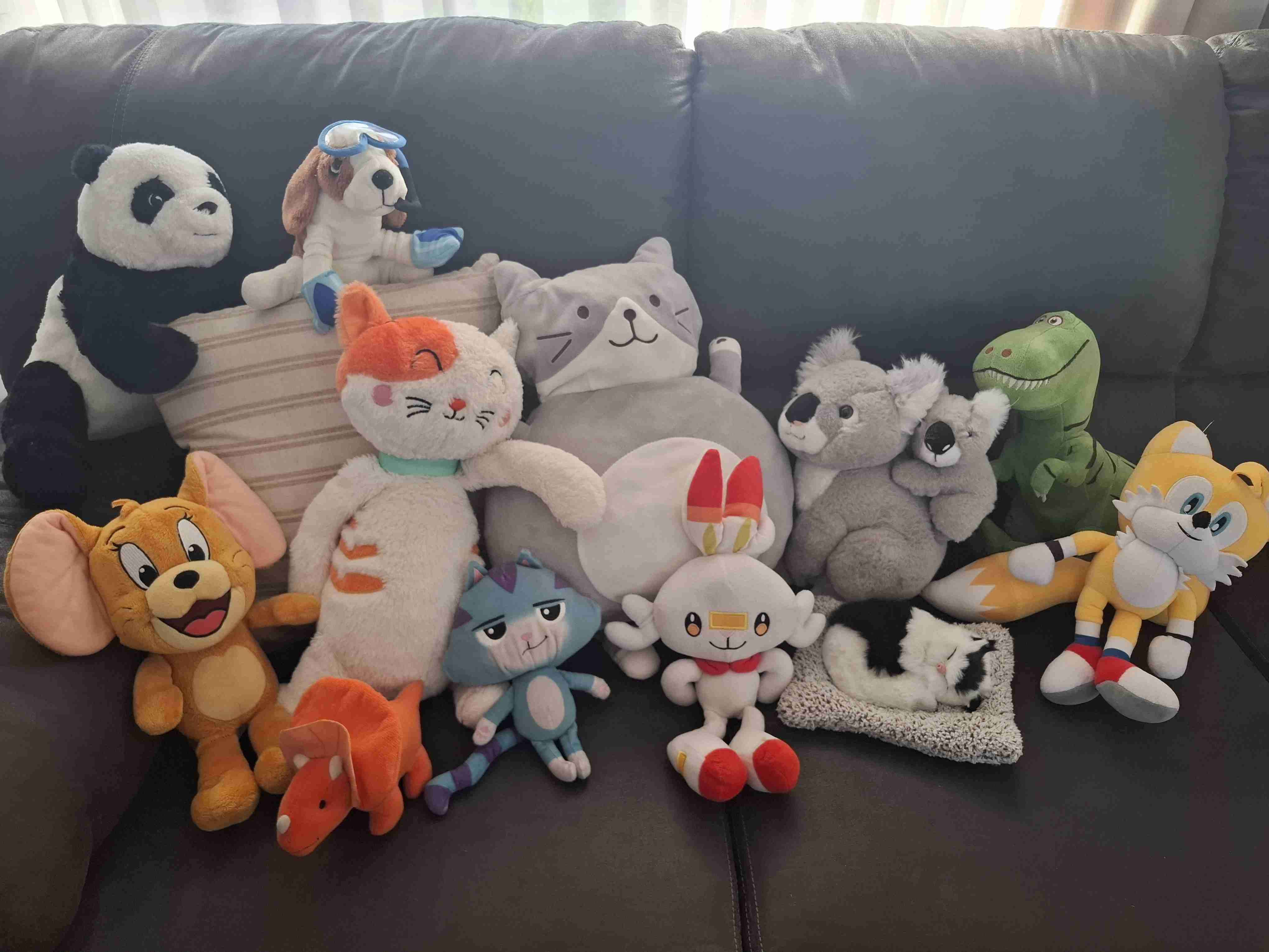 Lote de peluches variados en buen estado
