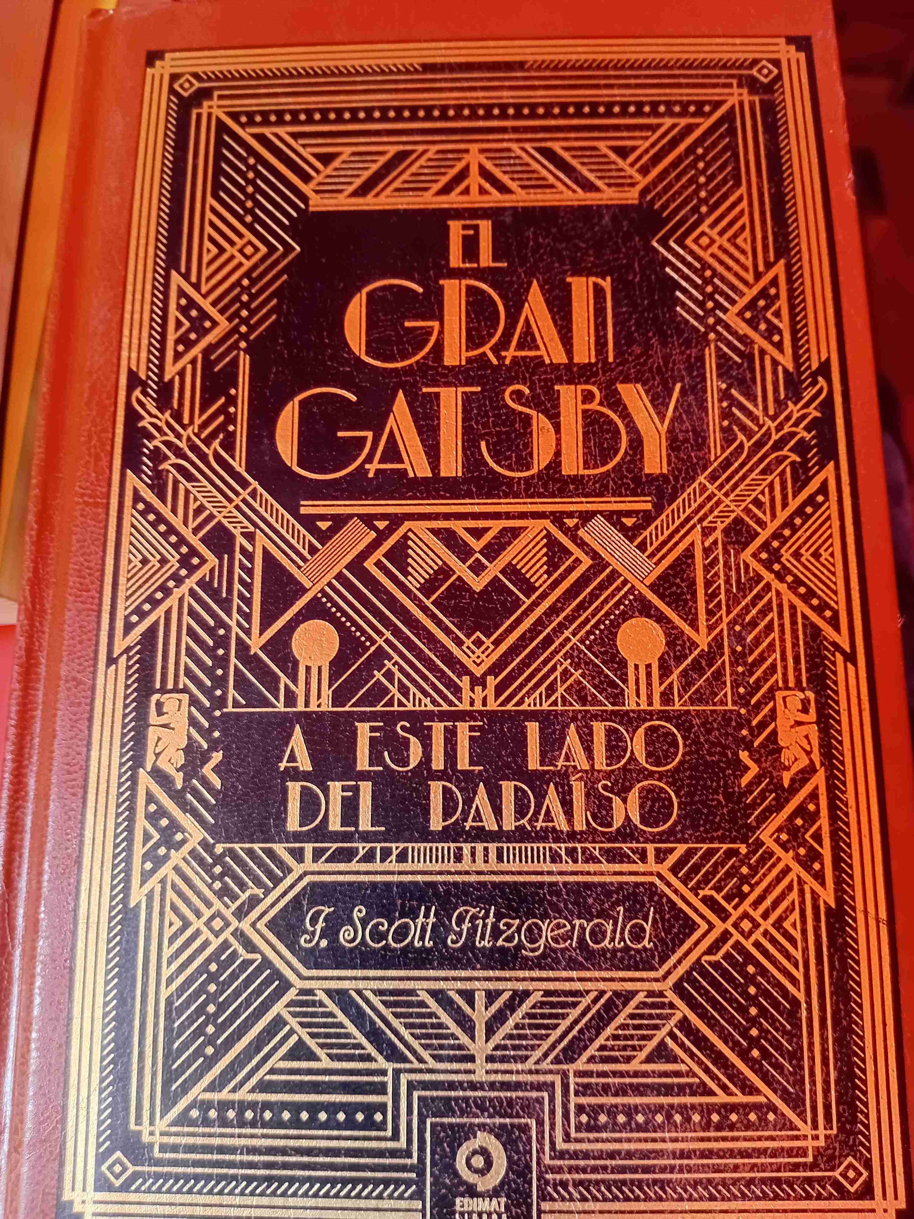 Libro El Gran Gatsby y Este Lado del Paraíso