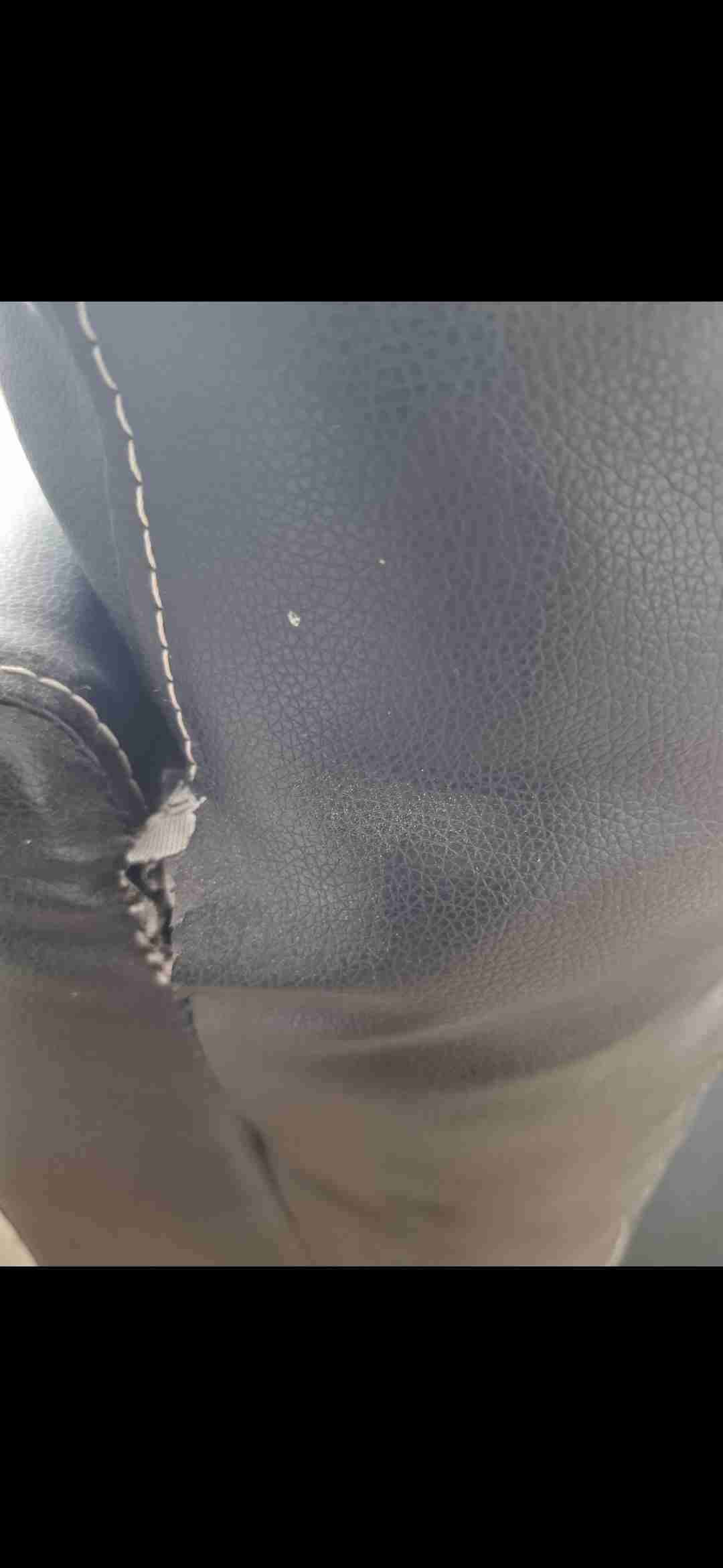 Sillón de cuero negro - miniatura 3