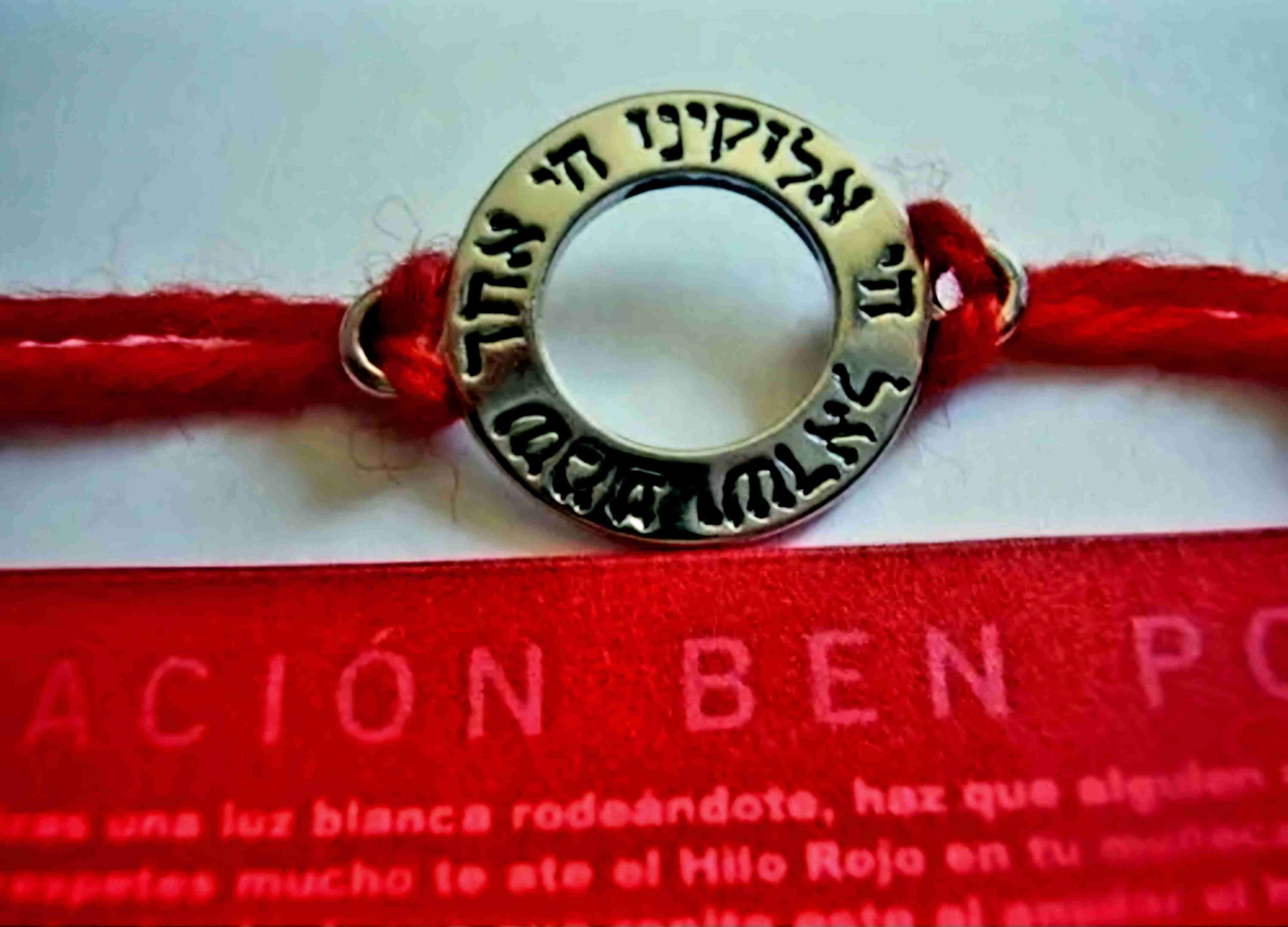 Pulsera Hilo Rojo Kabbalah de Israel