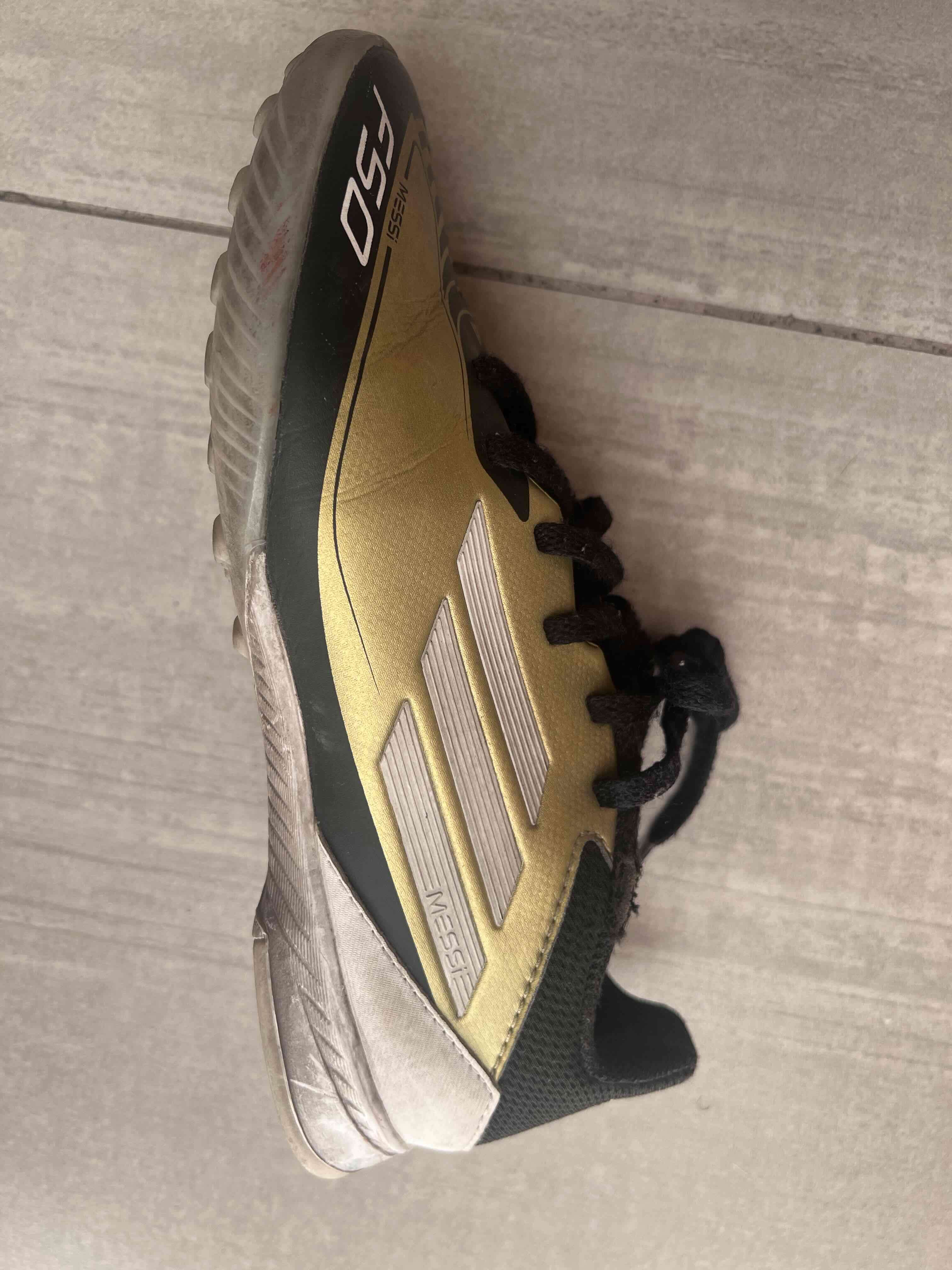 Zapatillas deportivas Messi F50 doradas - miniatura 2