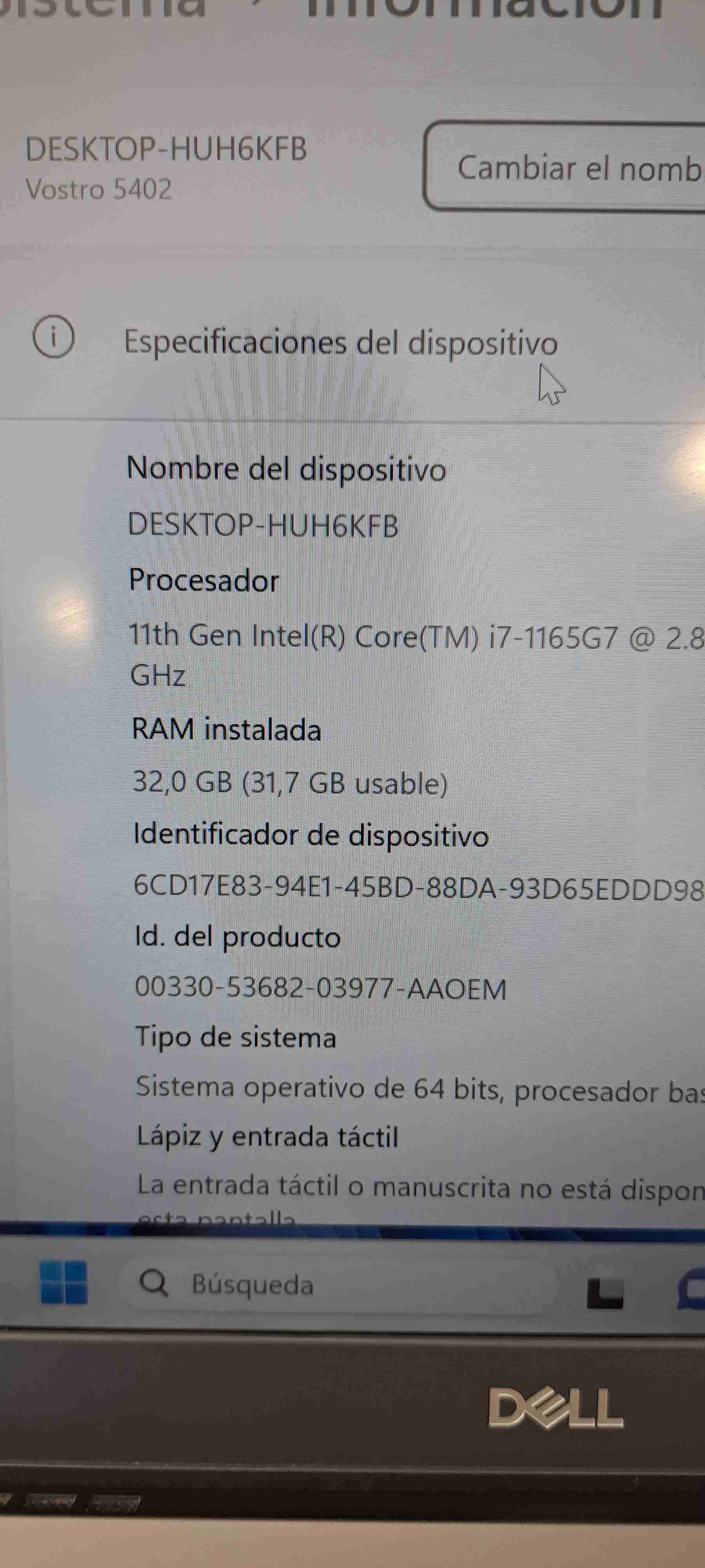 Laptop Dell Intel Core i7 - miniatura 2