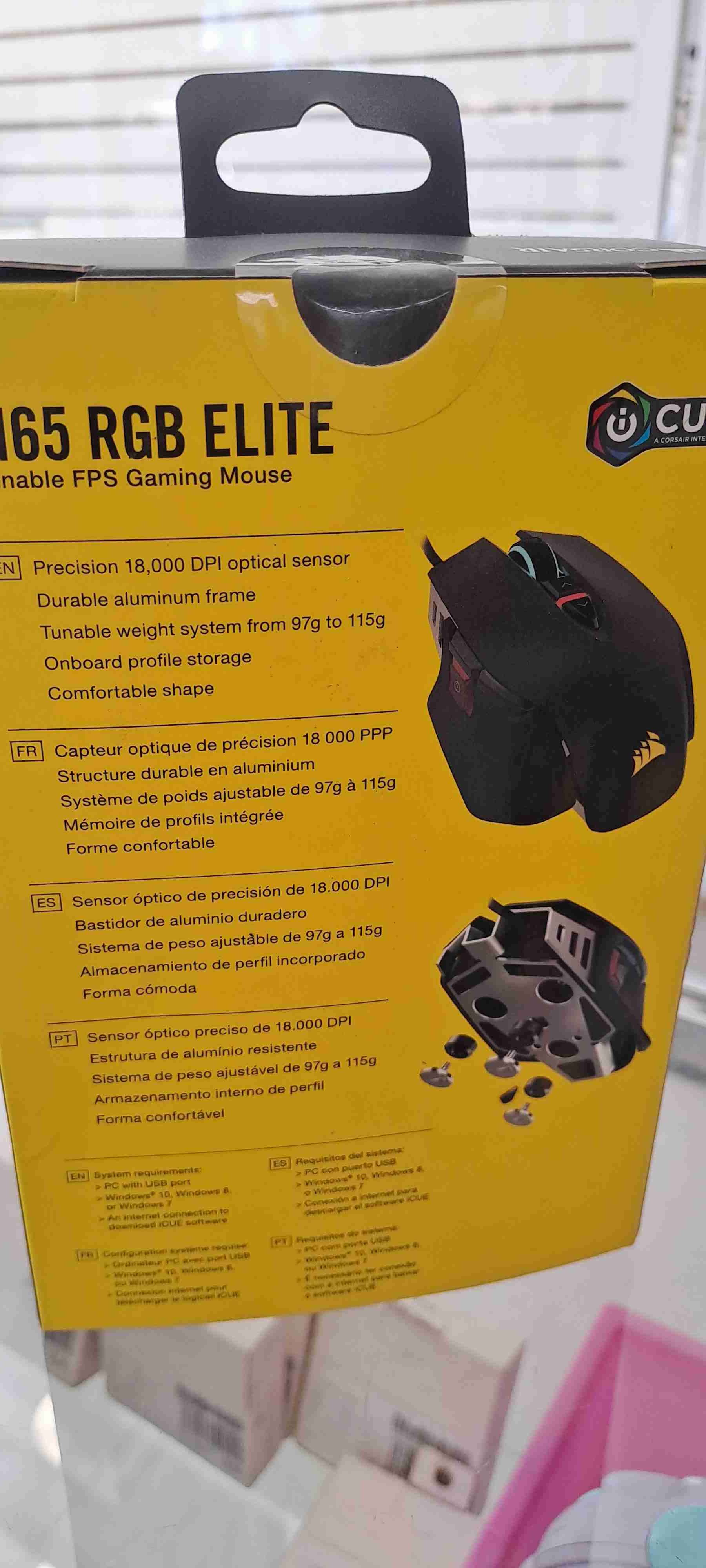 Mouse Gamer Corsair M65 RGB Elite - miniatura 2