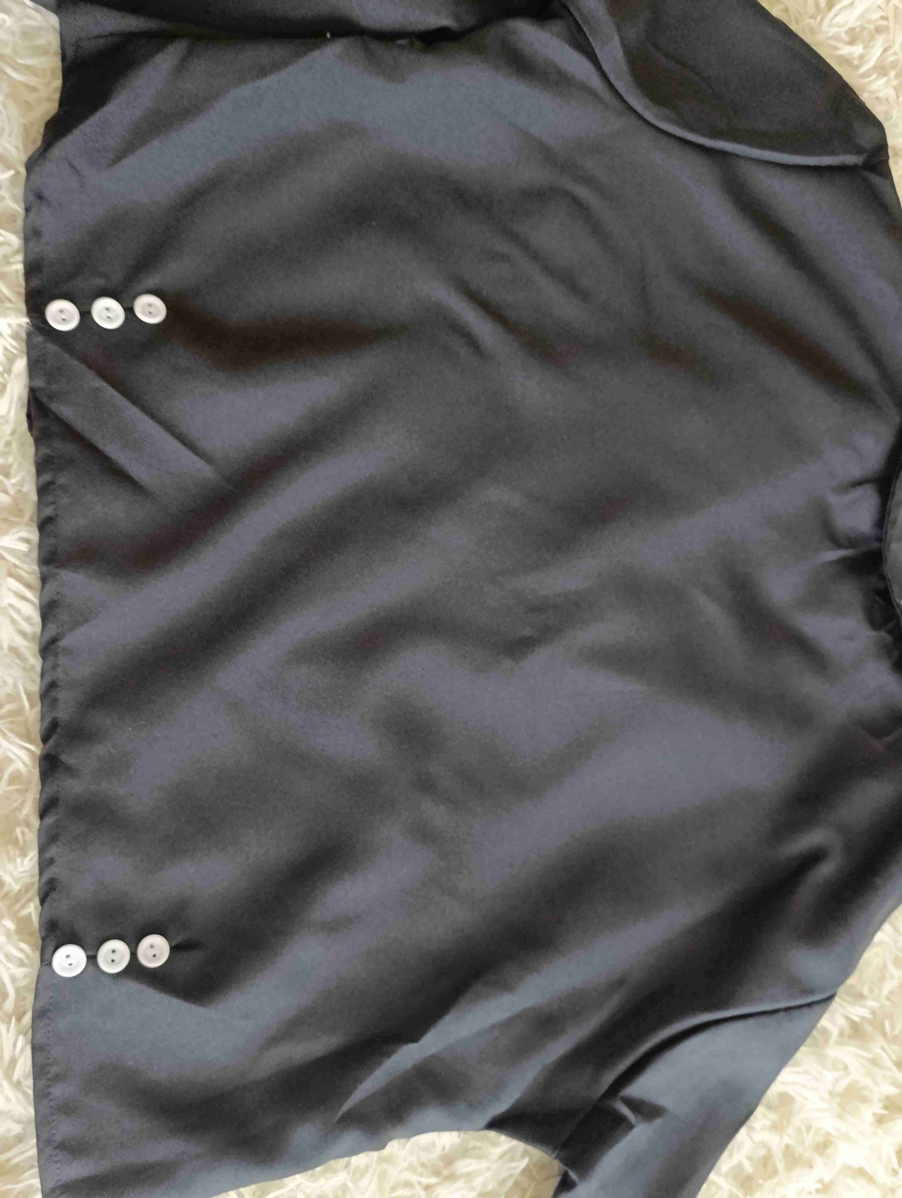 Chaqueta de huaso  negro con botones - miniatura 4
