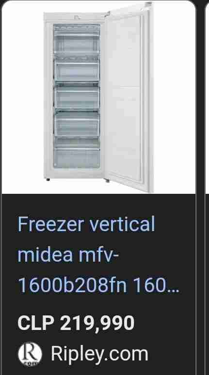 Refrigerador Midea blanco - miniatura 5