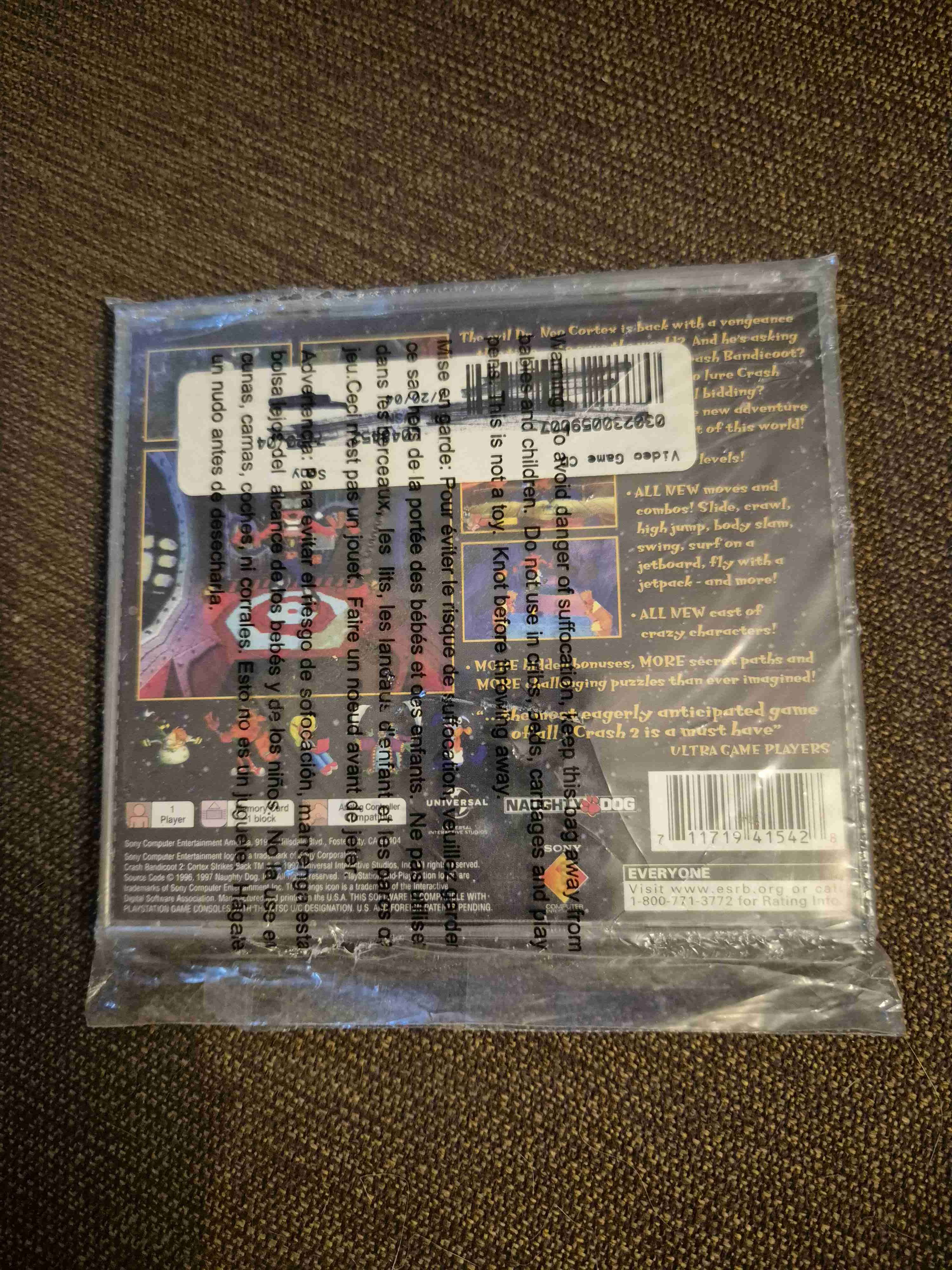Crash Bandicoot 2: Cortex Strikes Back – PS2 - miniatura 2