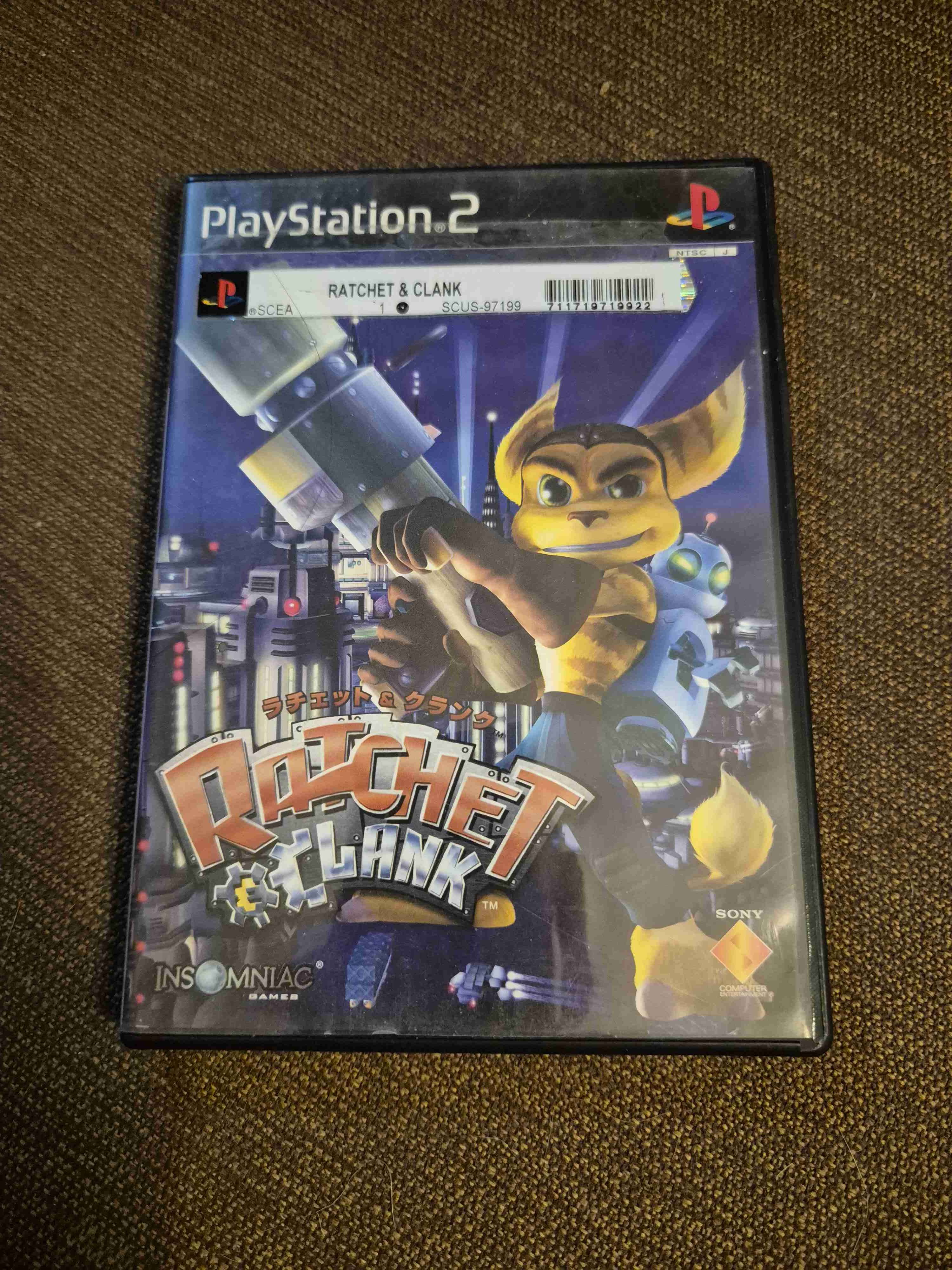 Ratchet & Clank – PlayStation 2 (Original, Japo)