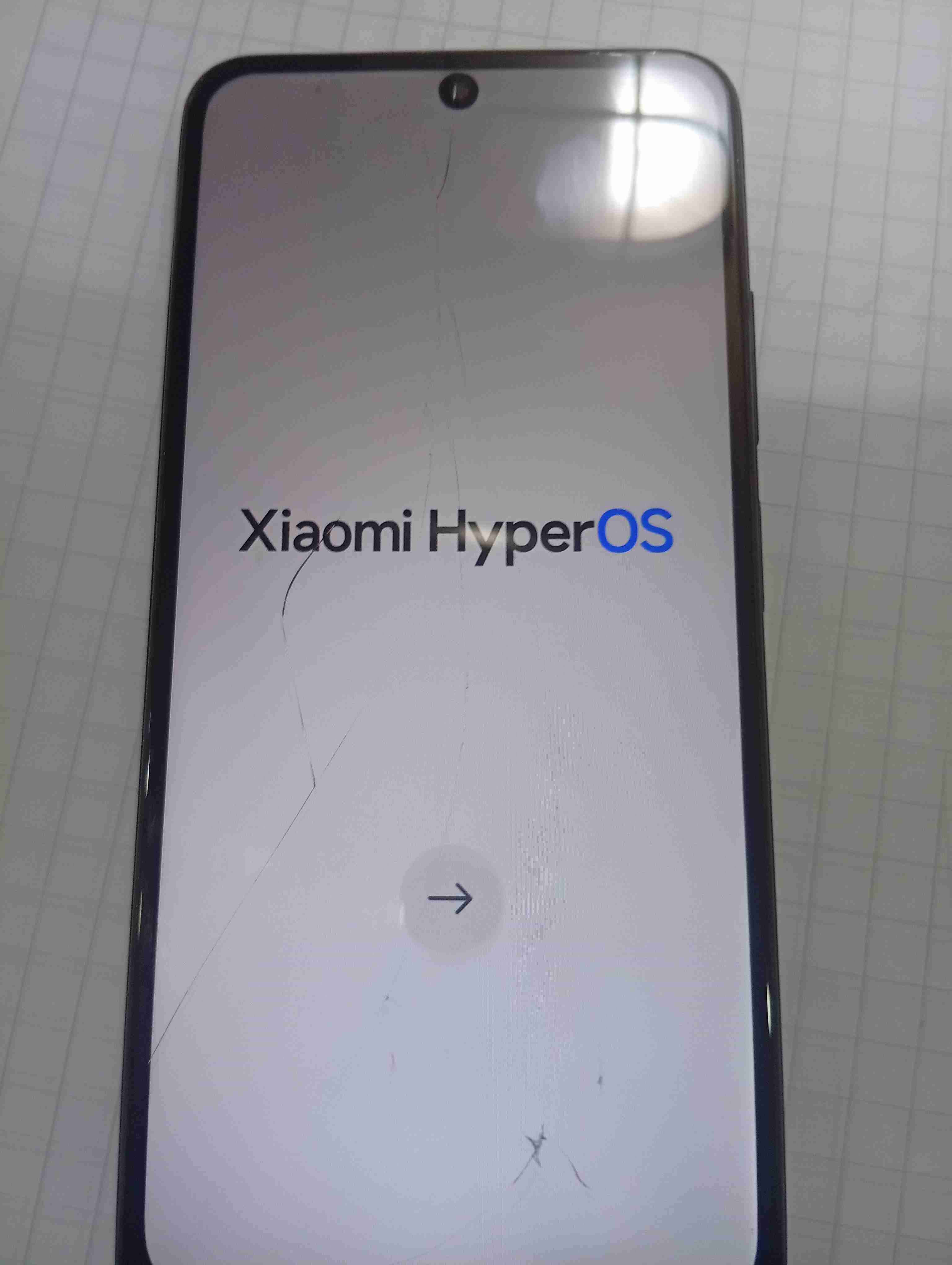 Xiaomi con pantalla dañada - miniatura 2