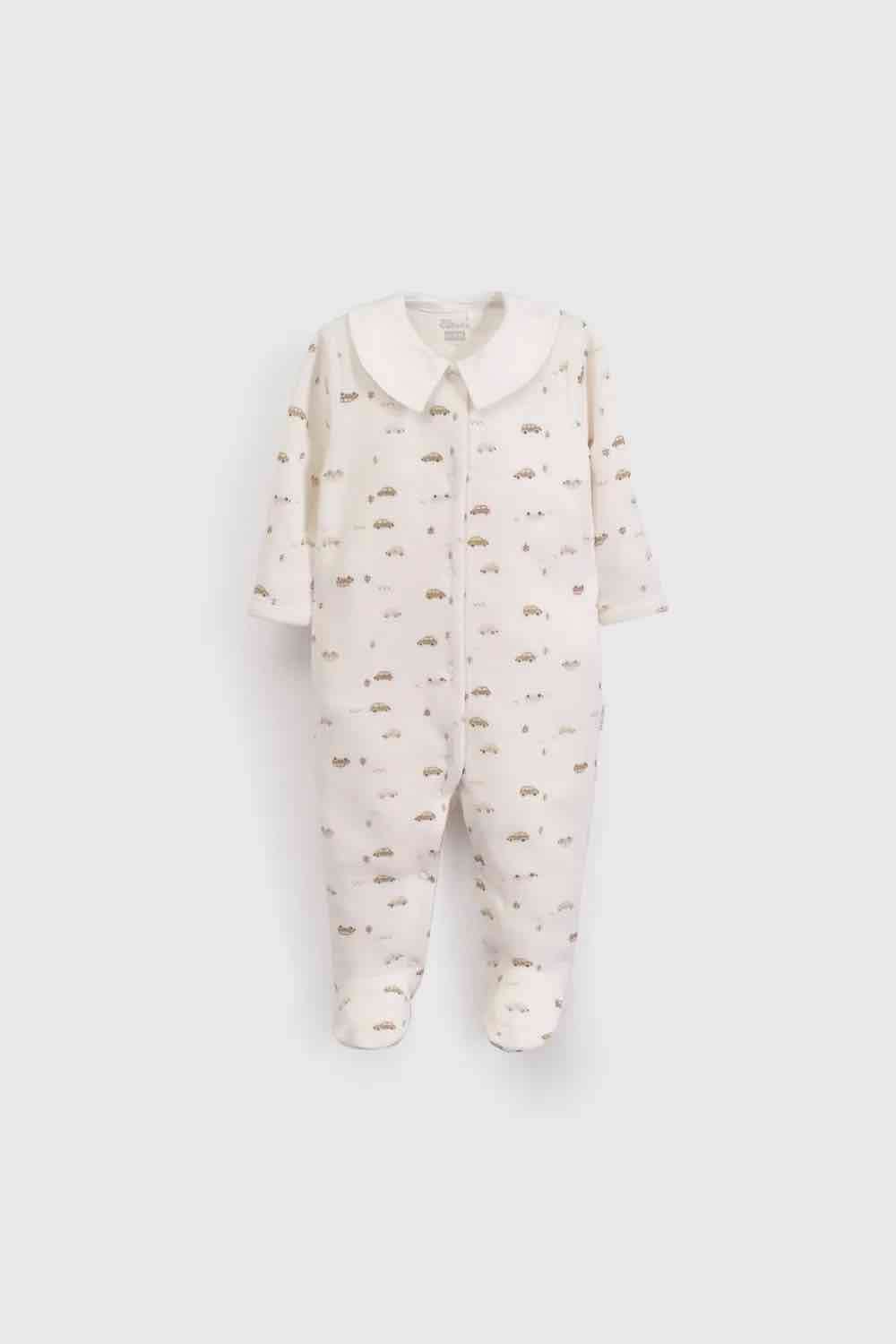 Pijama Colloky bebé con estampado de autos
