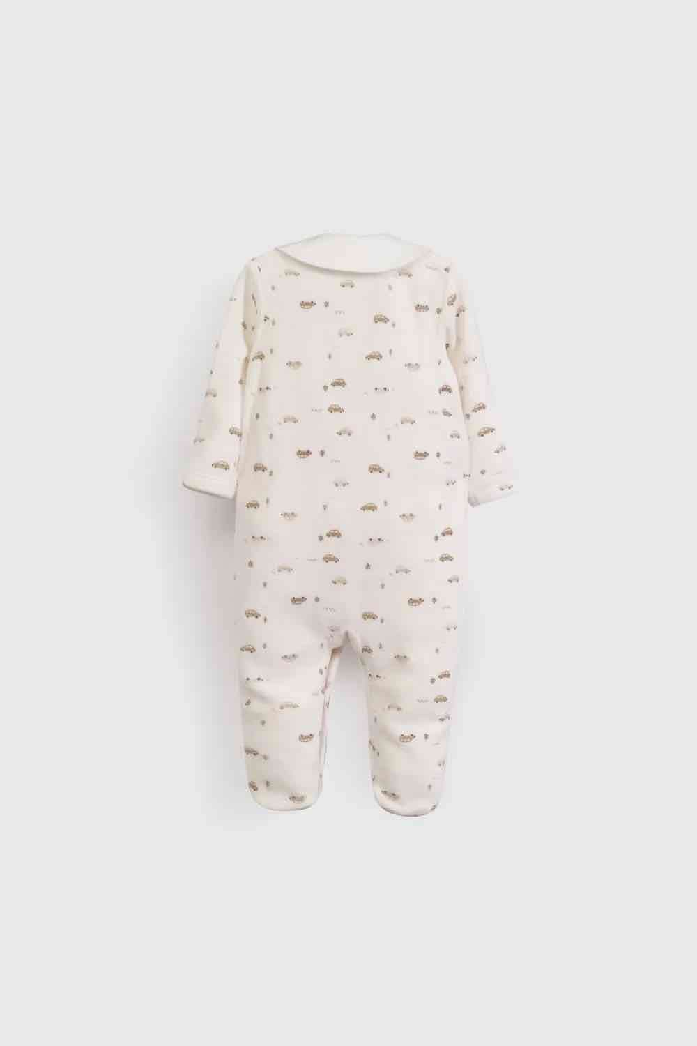 Pijama Colloky bebé con estampado de autos - miniatura 2