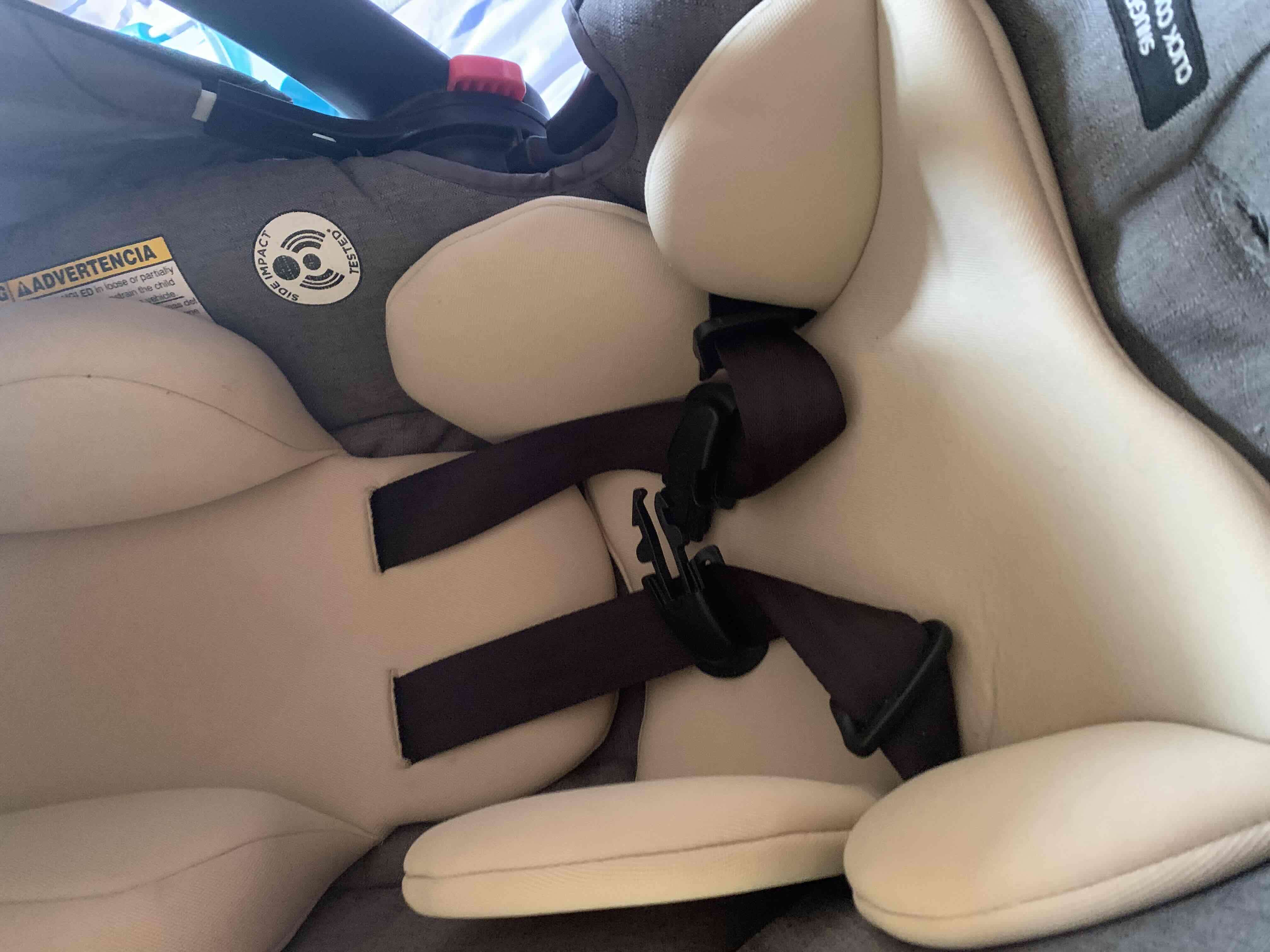 Silla de auto para bebé gris - miniatura 5