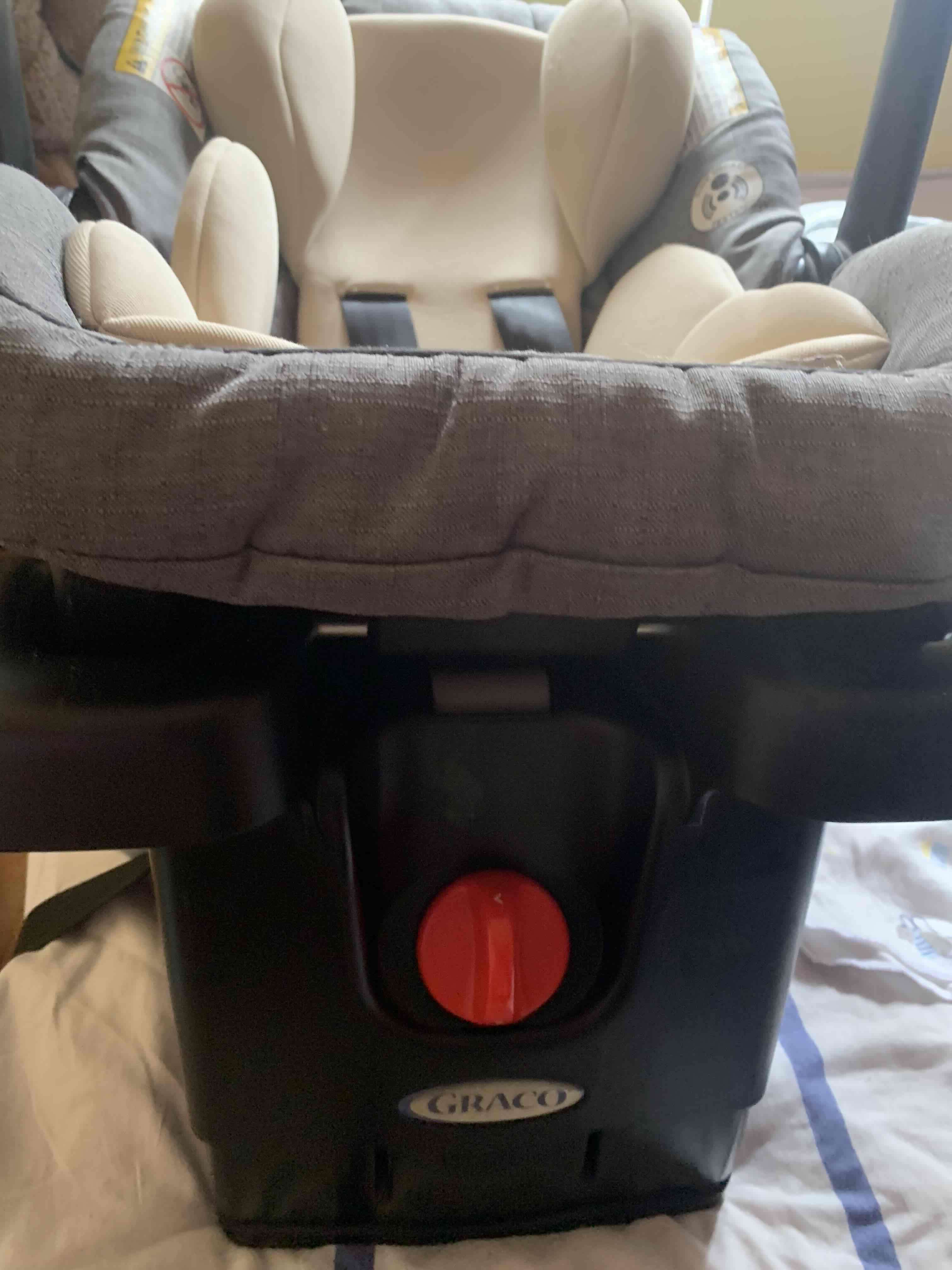 Silla de auto para bebé gris - miniatura 6