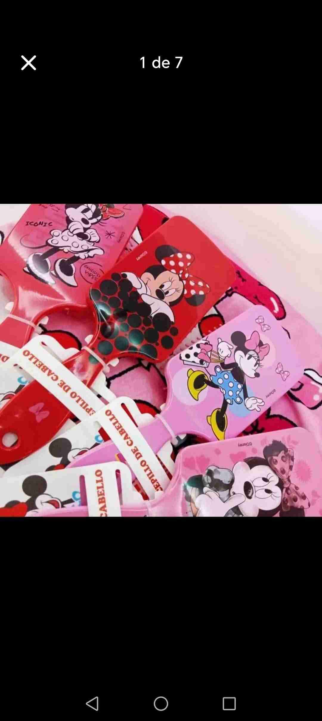 Cepillos de cabello Minnie Mouse al mayor