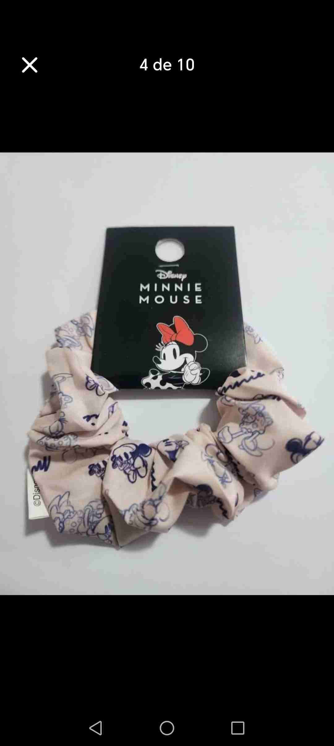 Scrunchie Minnie Mouse Disney al mayor