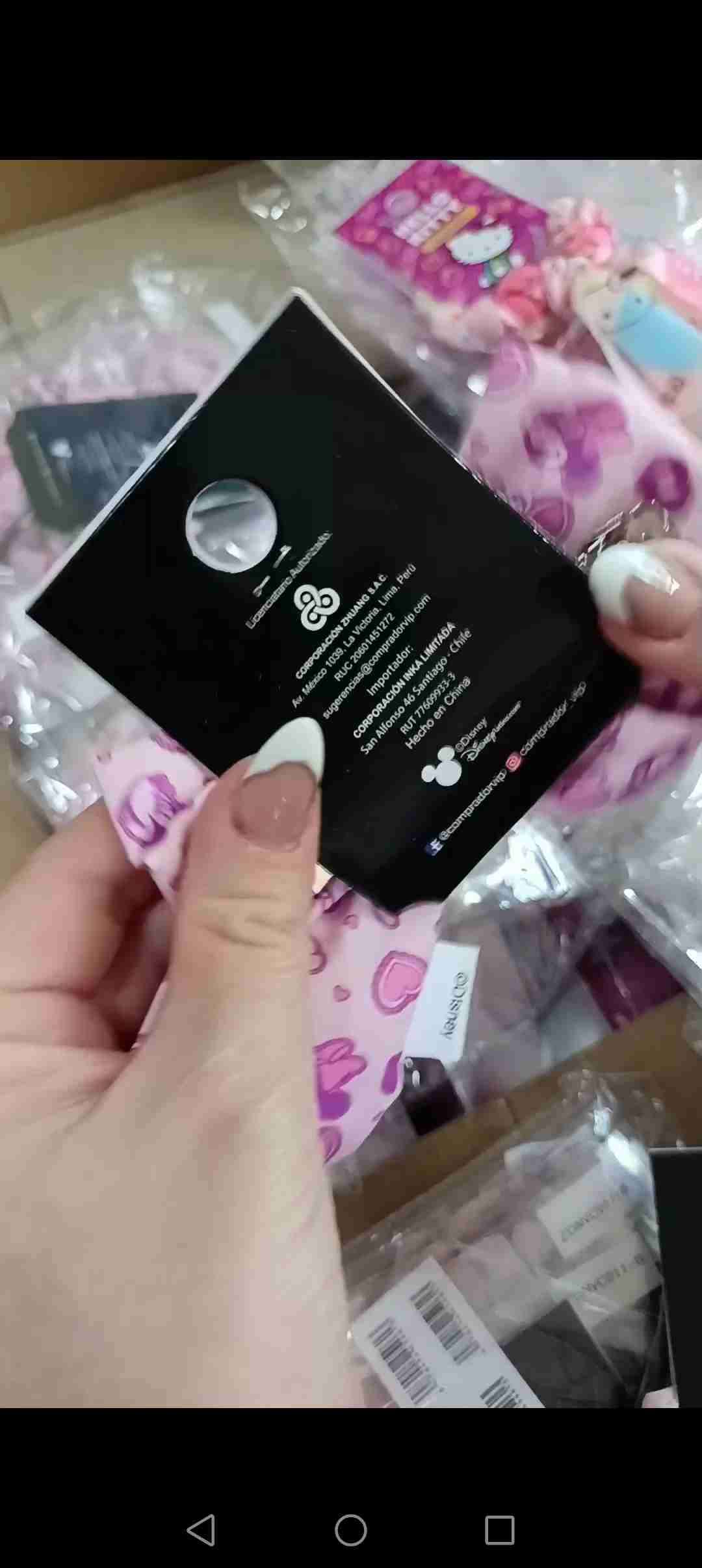 Lazo rosa de la Minie con estampado de corazon - miniatura 3