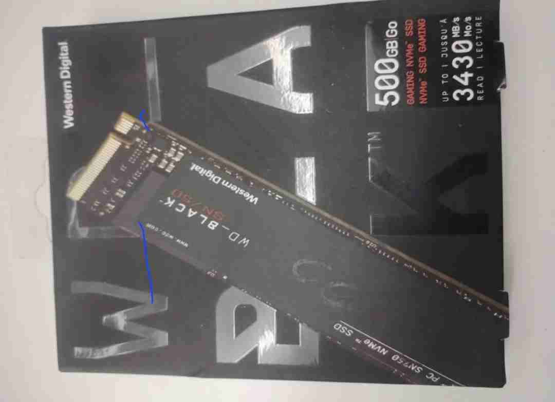 Disco SSD NVMe WD Black 500GB