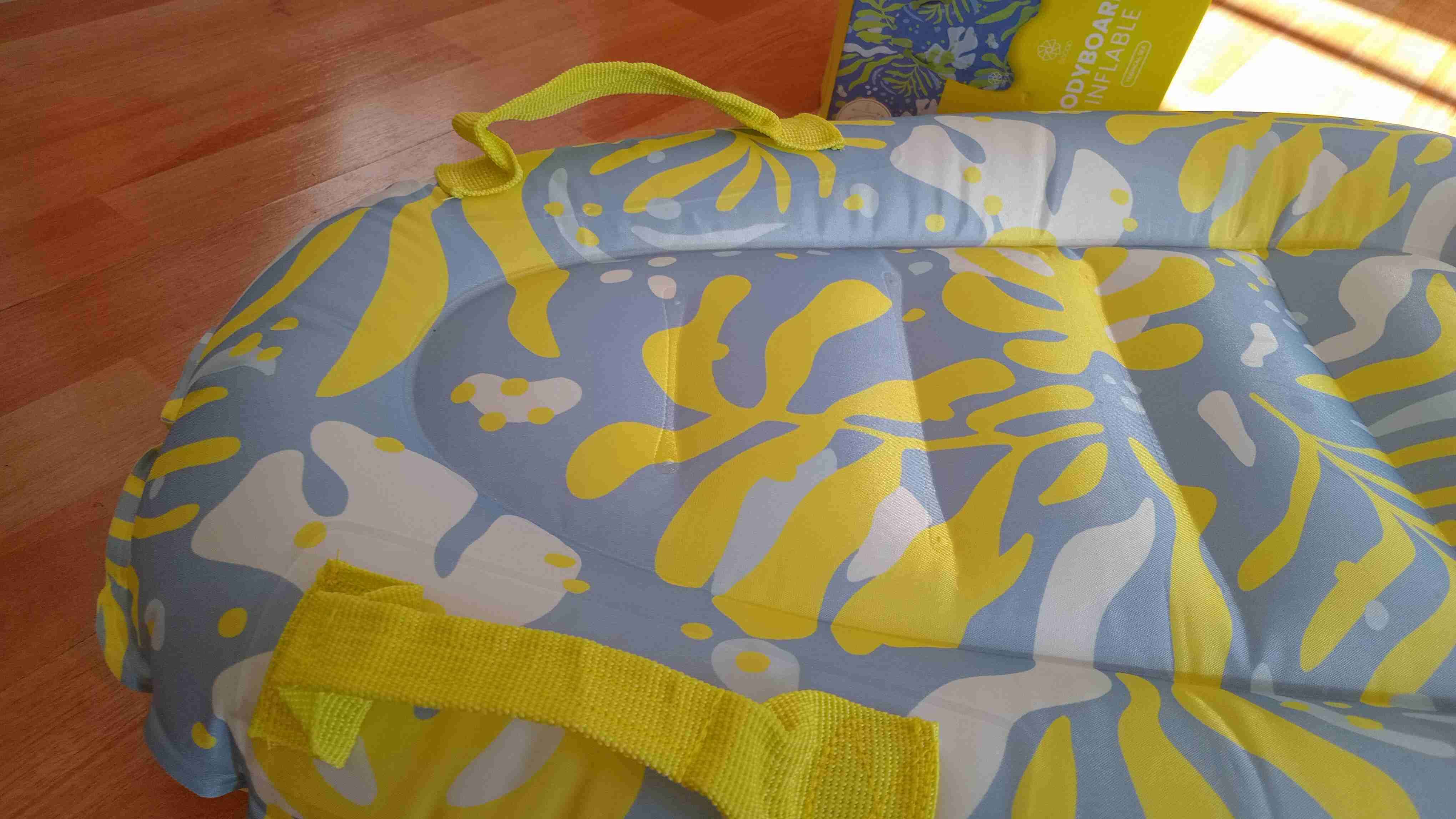 Bodyboard inflable amarillo - miniatura 3